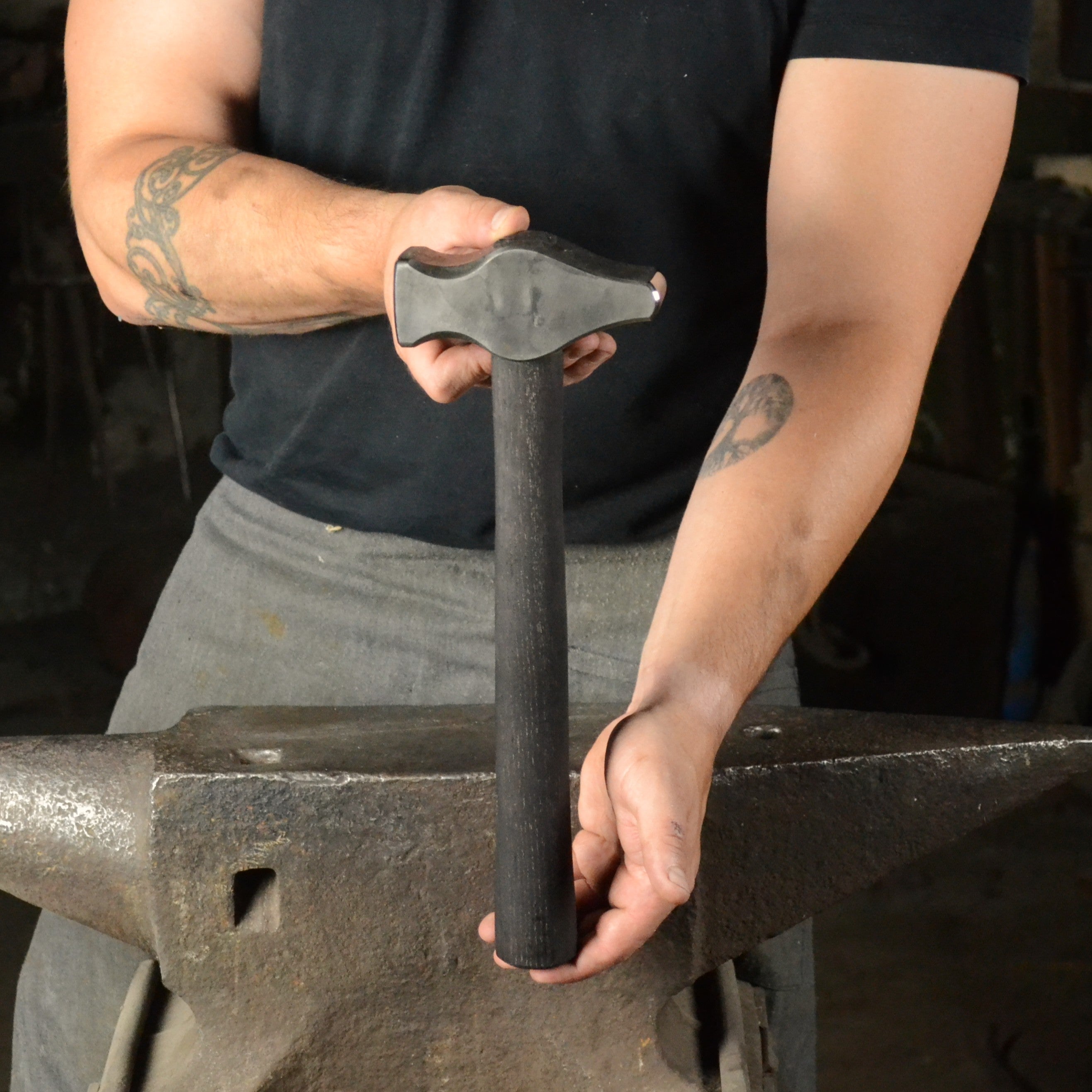 Cross Peen Hammer – Hand-Forged Blacksmithing Tool