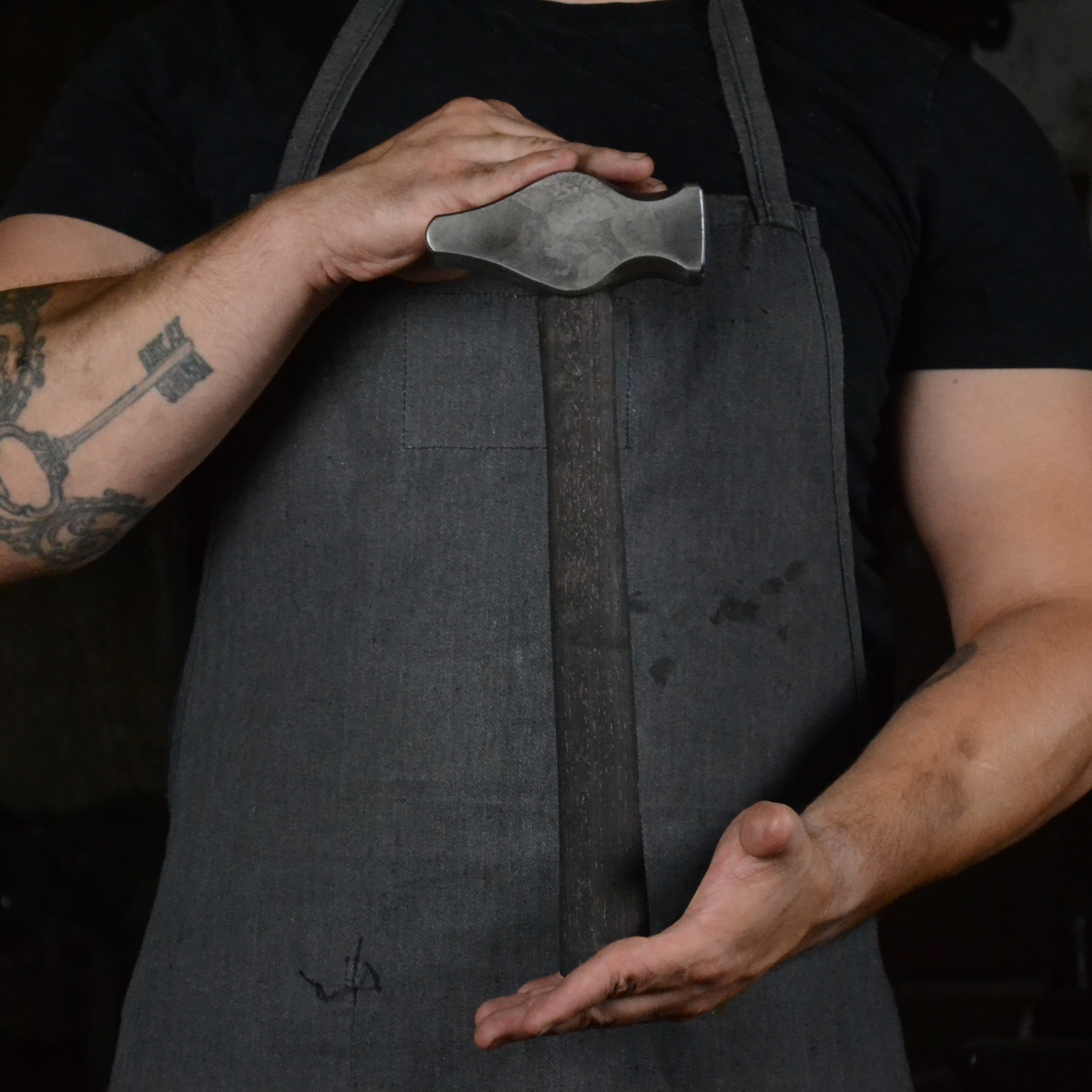 Cross Peen Hammer – Hand-Forged Blacksmithing Tool