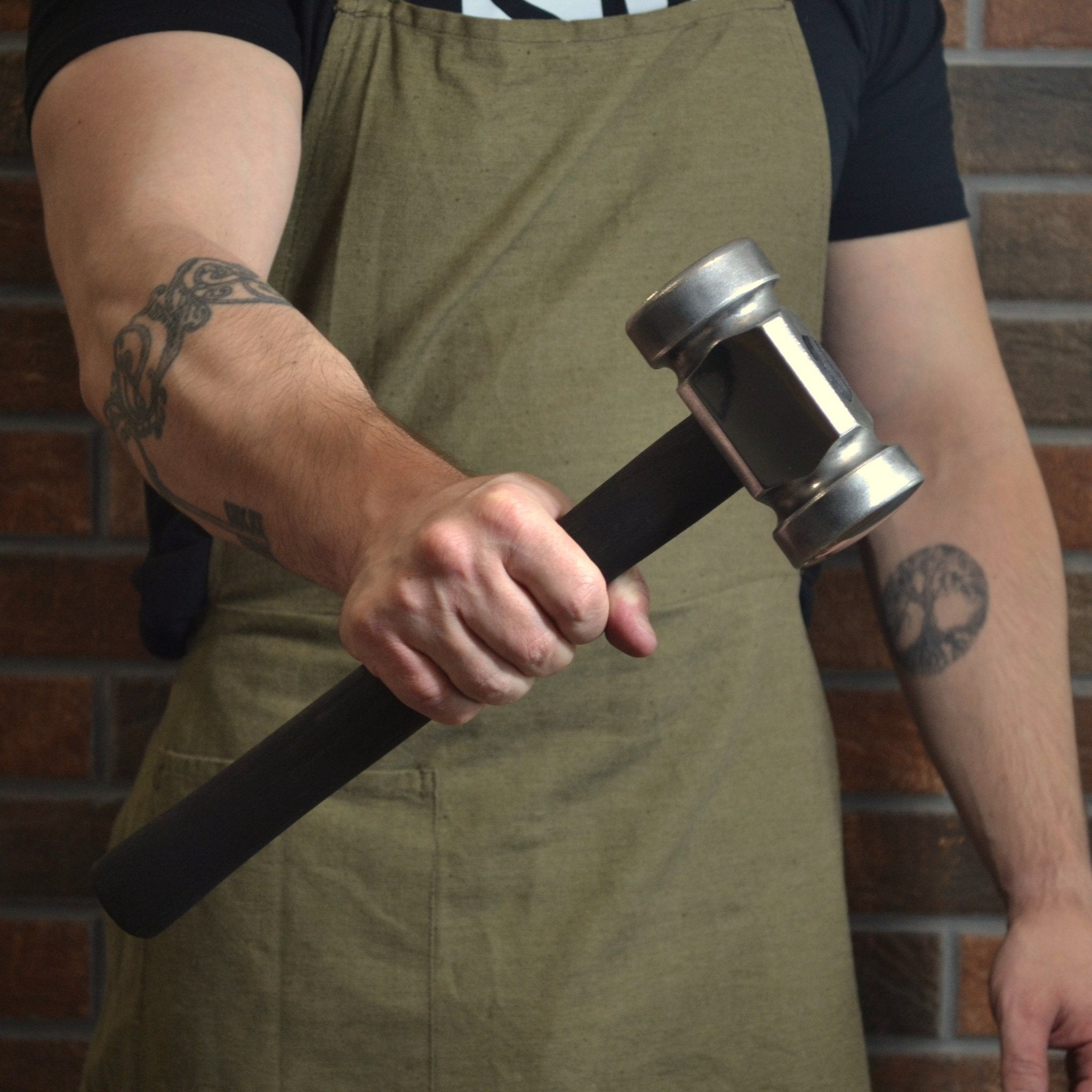 Big Rounding Hammer For Blacksmith - Essential Tool for Blacksmithing - StrictBlacksmith