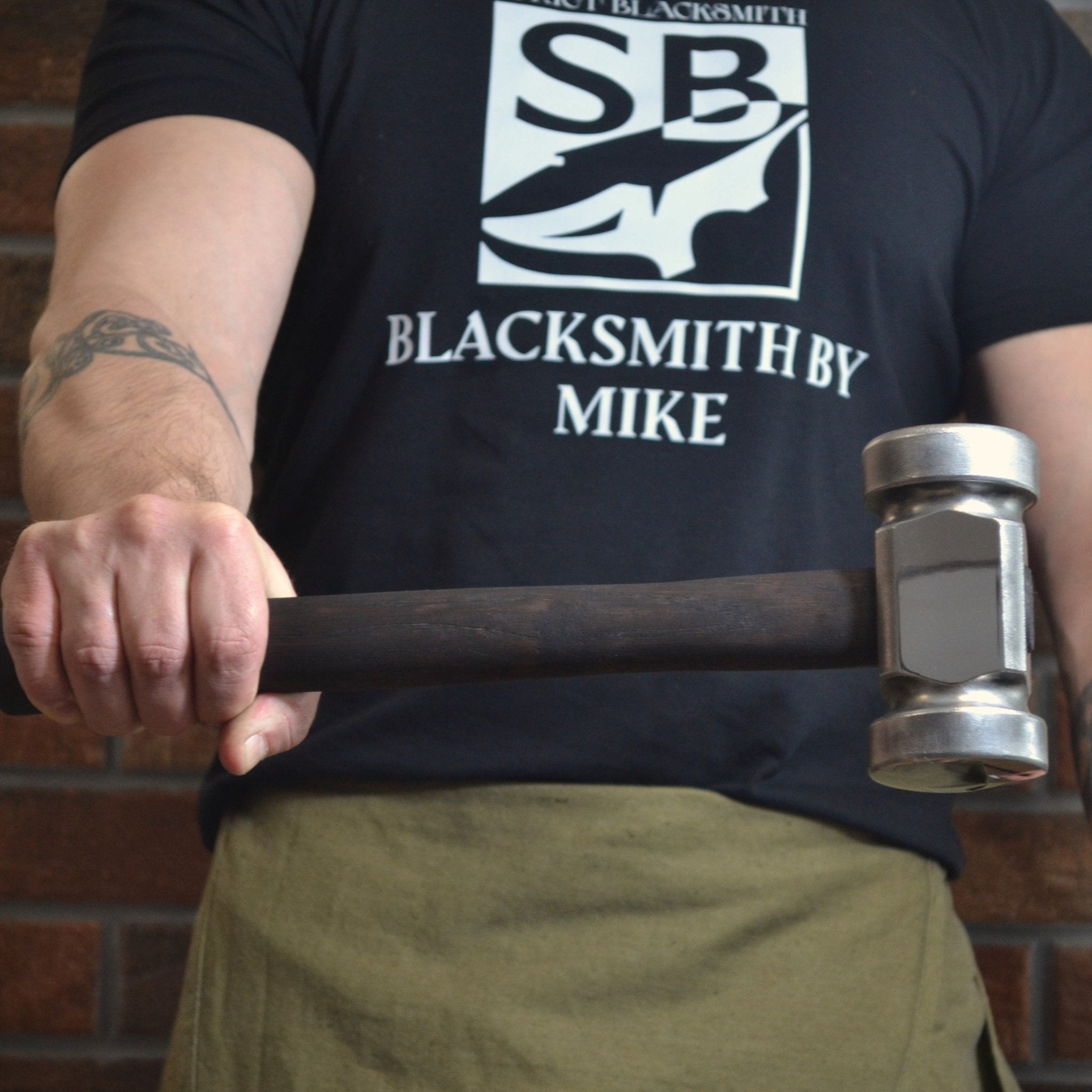 Big Rounding Hammer For Blacksmith - Essential Tool for Blacksmithing - StrictBlacksmith