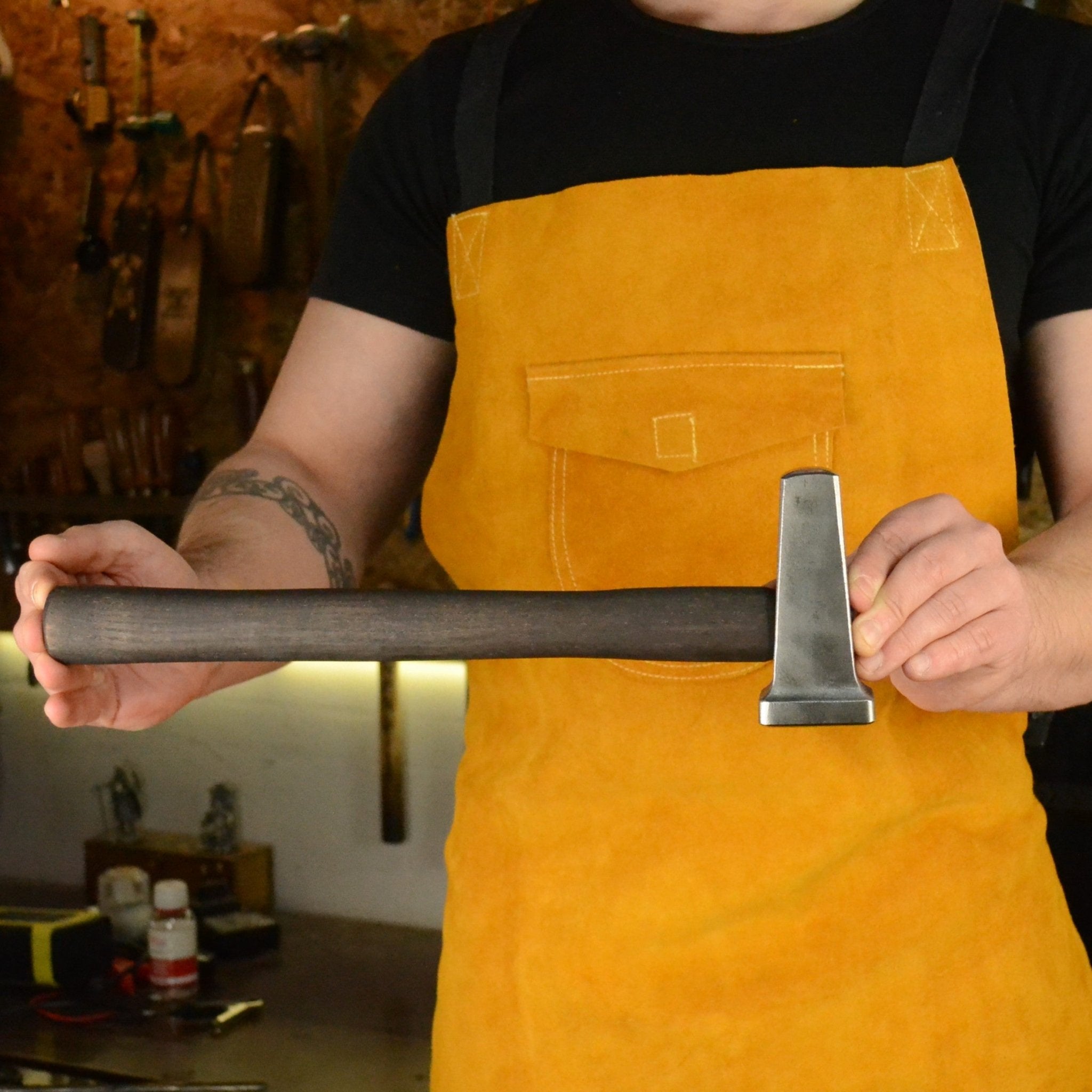 Blacksmith Hammer (Flatter) 2.5lbs – Precision Tool for Professional Forging - StrictBlacksmith