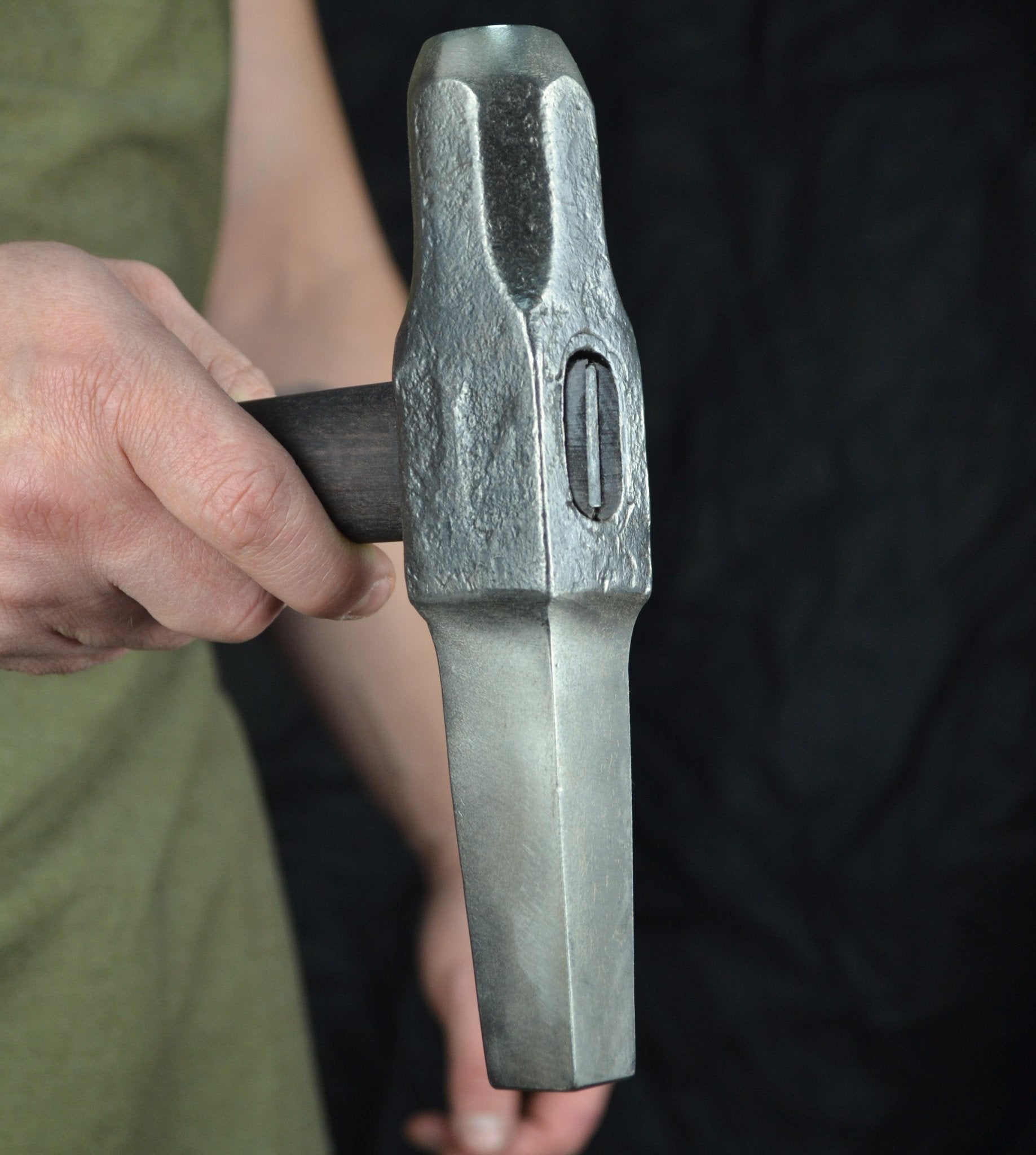 Blacksmiths Hot Punch Hand-Forged Hammer