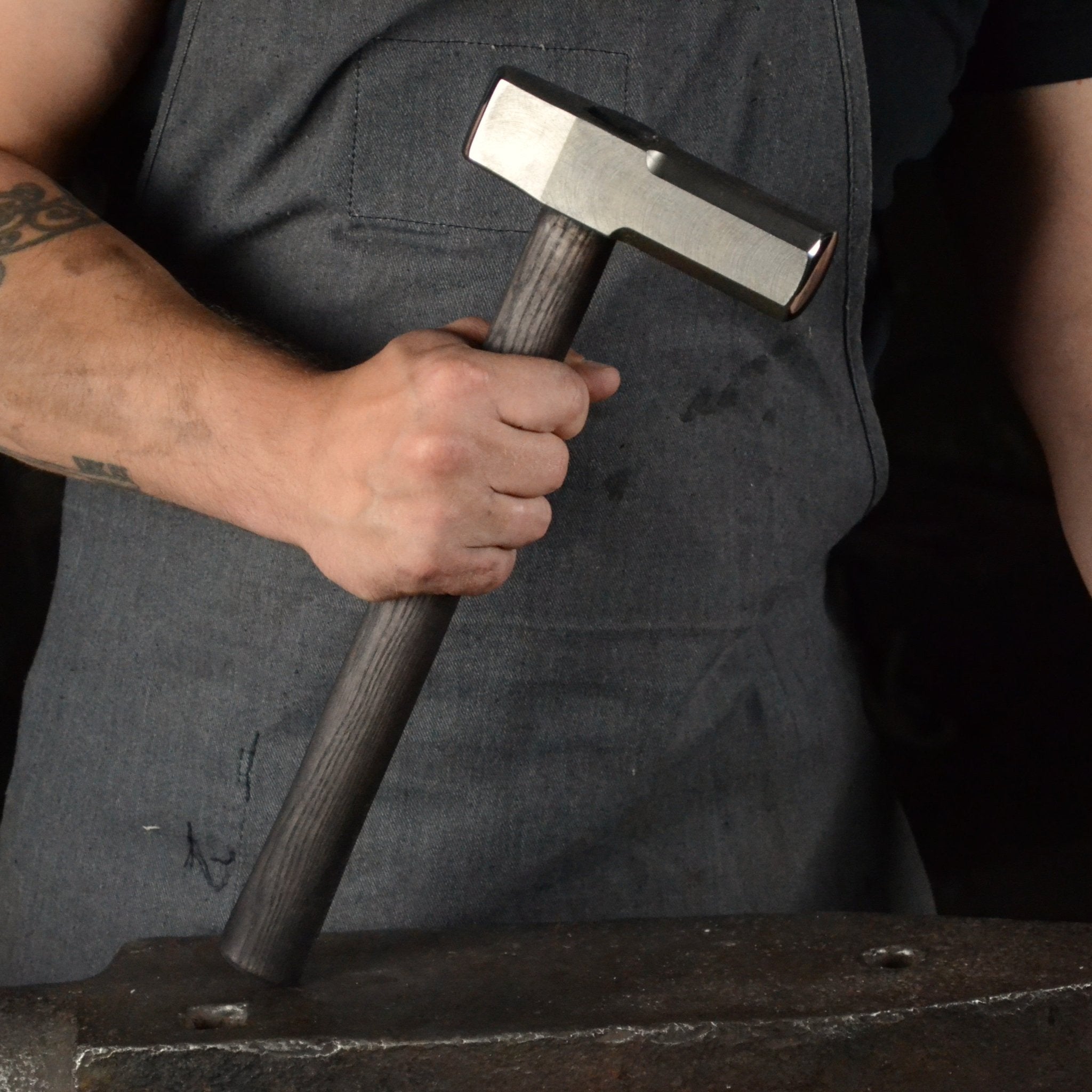 Dog Head Hammer for Blacksmithing 2.7lbs - StrictBlacksmith