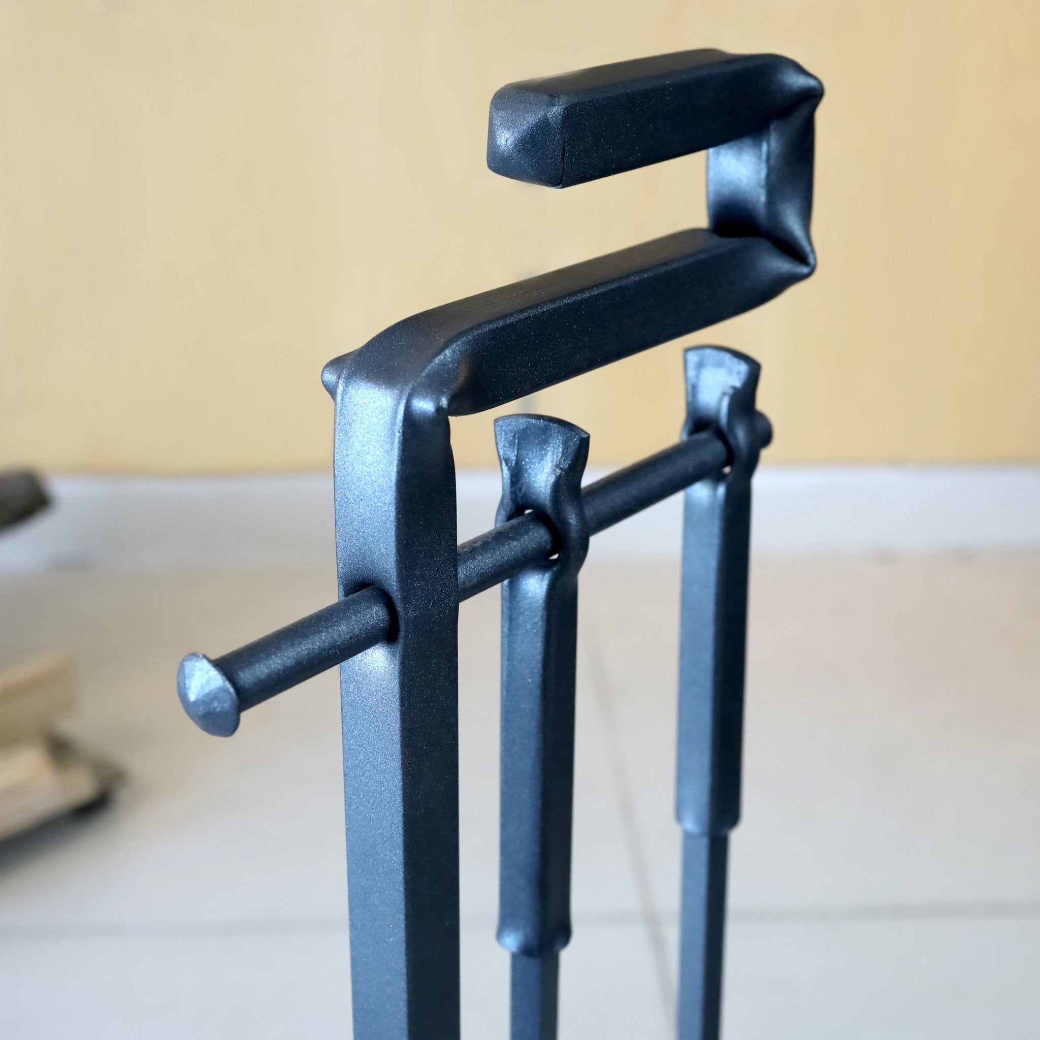 Modern Fireplace Tool Set - StrictBlacksmith