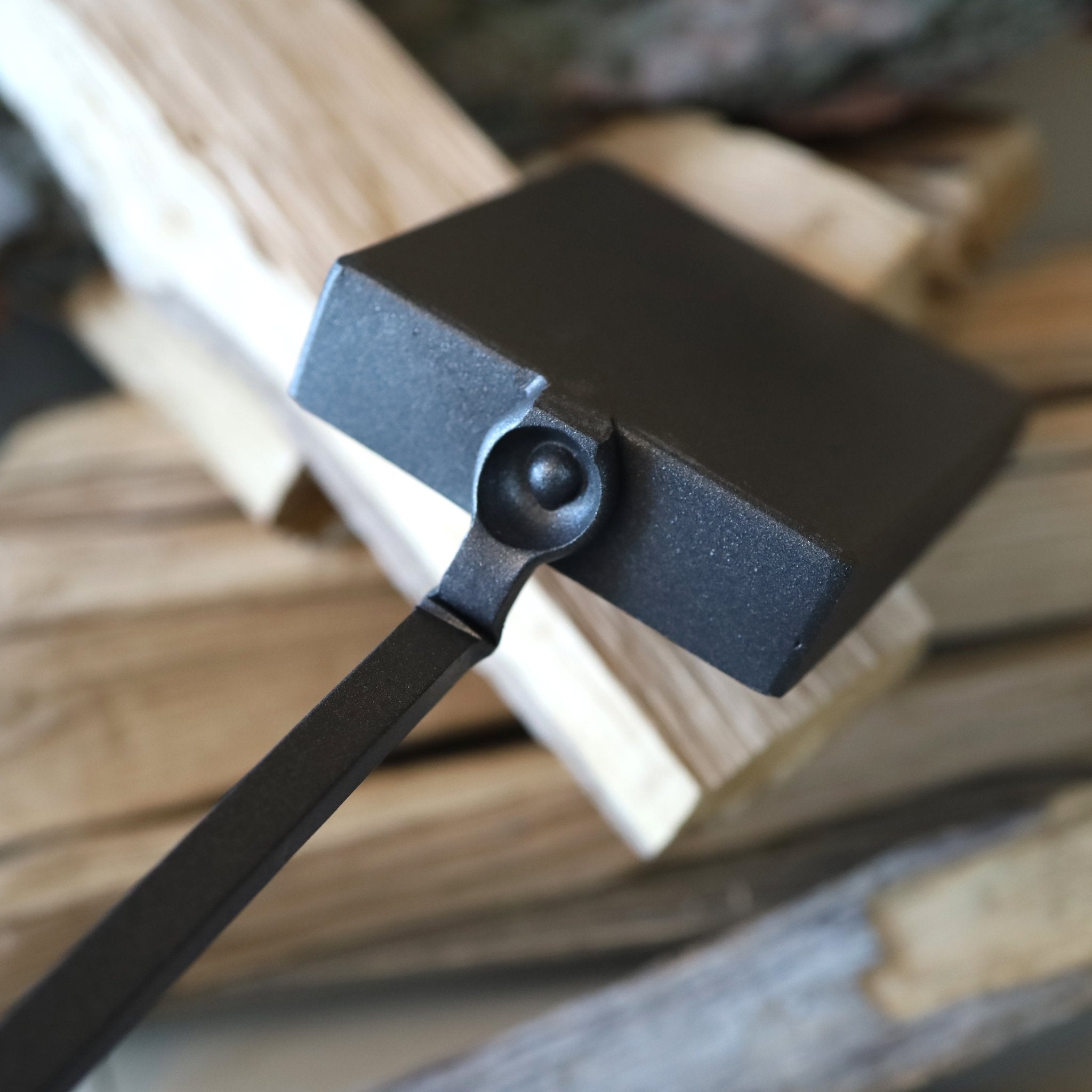 Modern Fireplace Tool Set - StrictBlacksmith