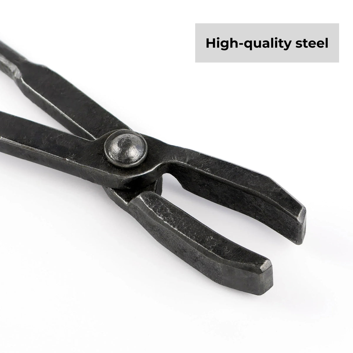 Blacksmith Tongs for flat blanks - StrictBlacksmith