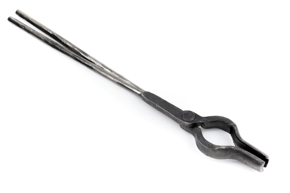 Blacksmith Tongs for round blanks from AncientSmithy