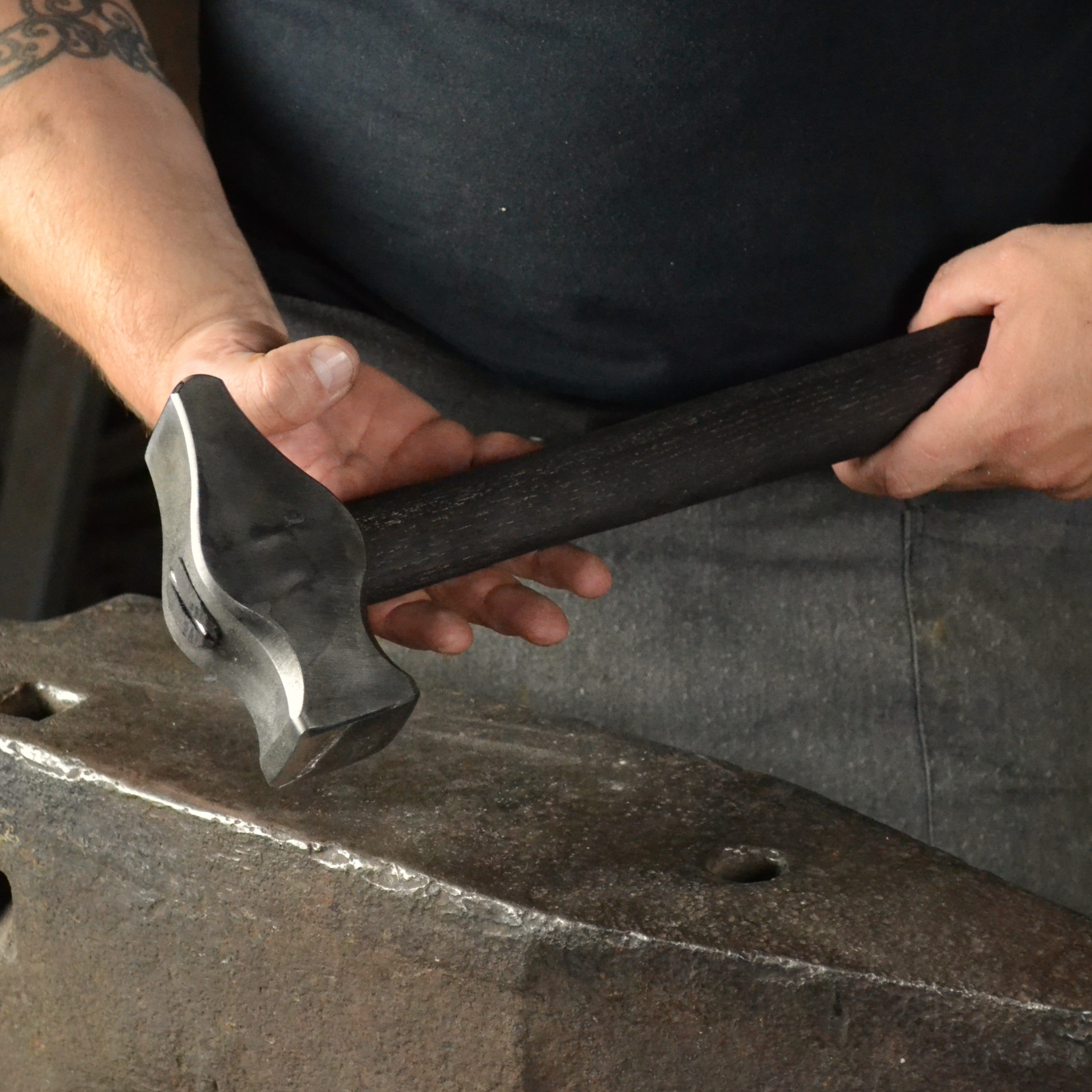Cross Peen Hammer – Hand-Forged Blacksmithing Tool