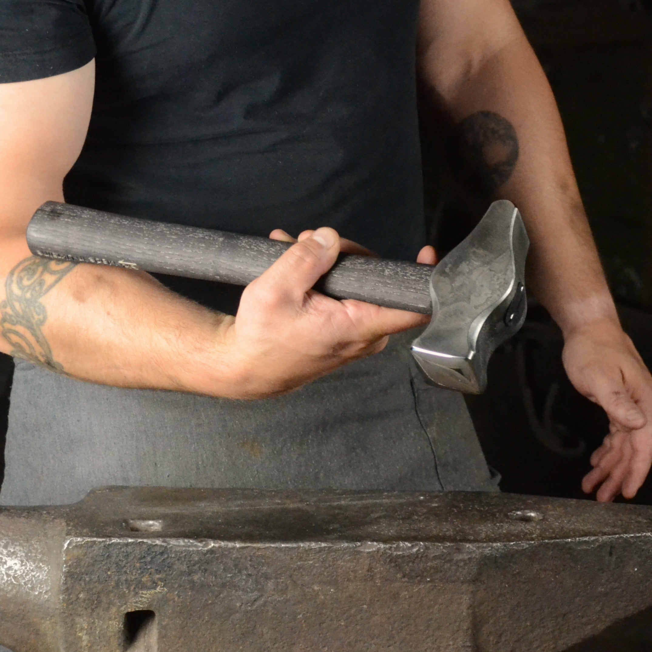 Cross Peen Hammer – Hand-Forged Blacksmithing Tool