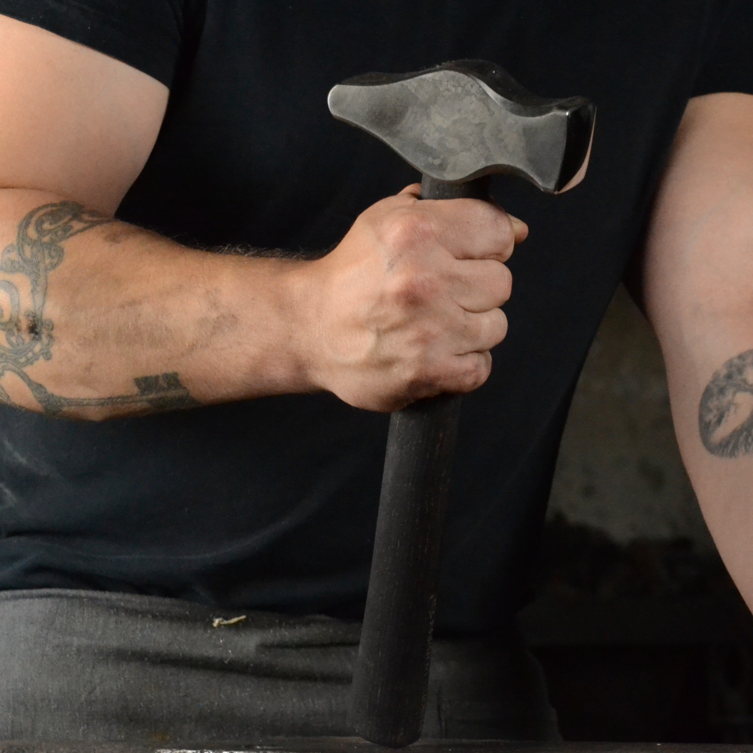 Cross Peen Hammer – Hand-Forged Blacksmithing Tool