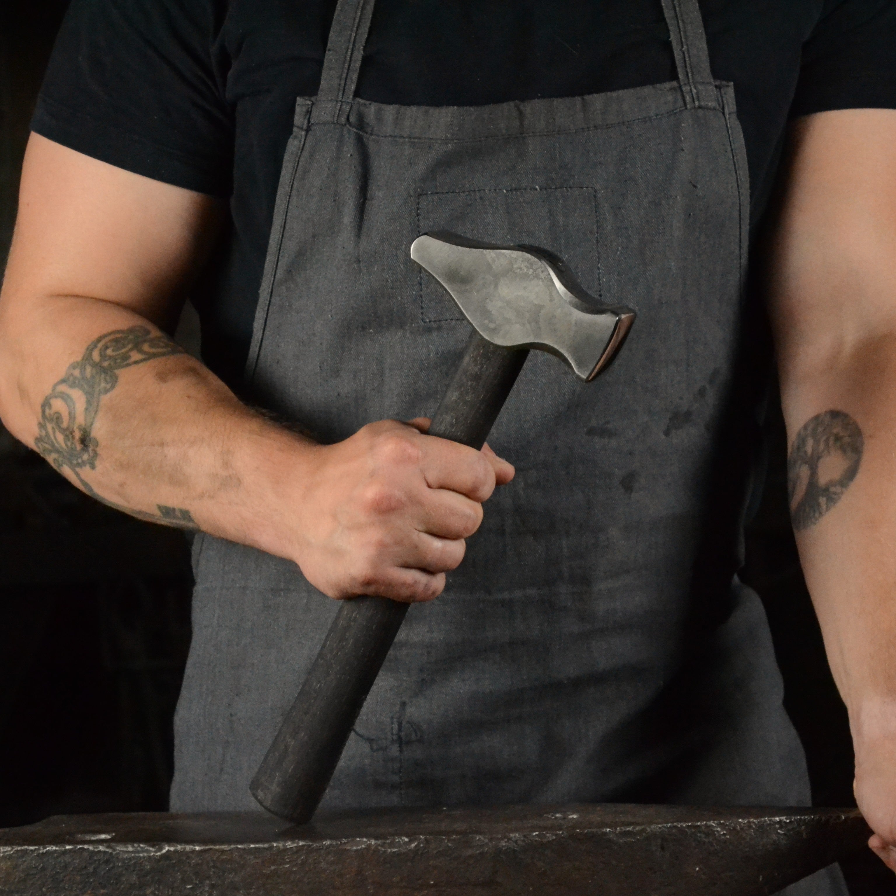 Cross Peen Hammer – Hand-Forged Blacksmithing Tool