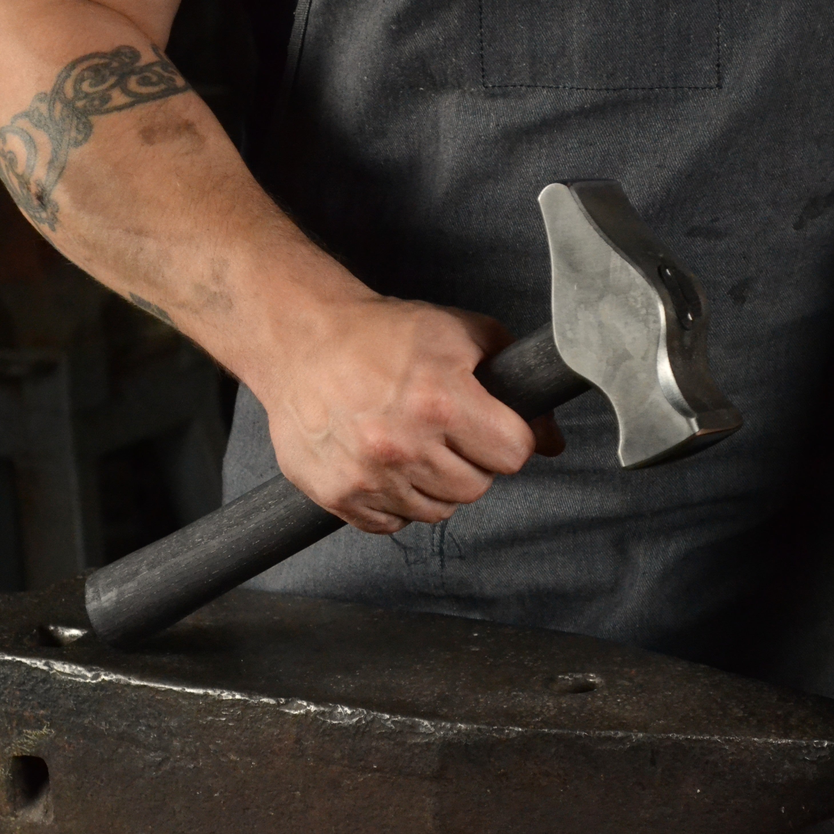Cross Peen Hammer – Hand-Forged Blacksmithing Tool