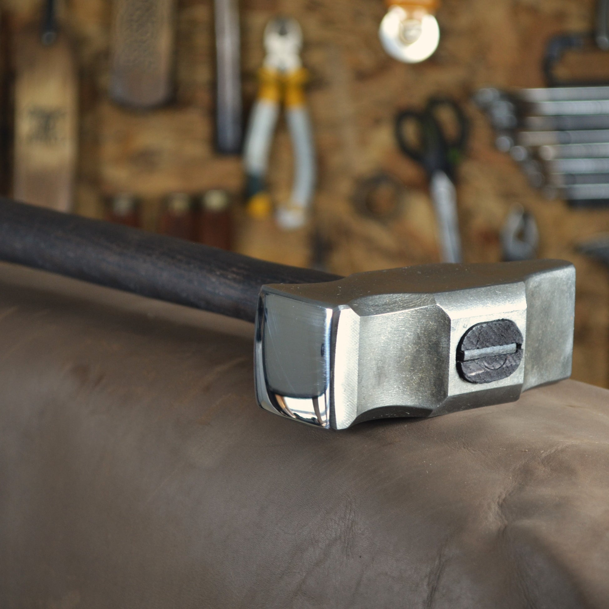 Cross Peen Hammer for Blacksmithing - Customizable with Ashwood Handle