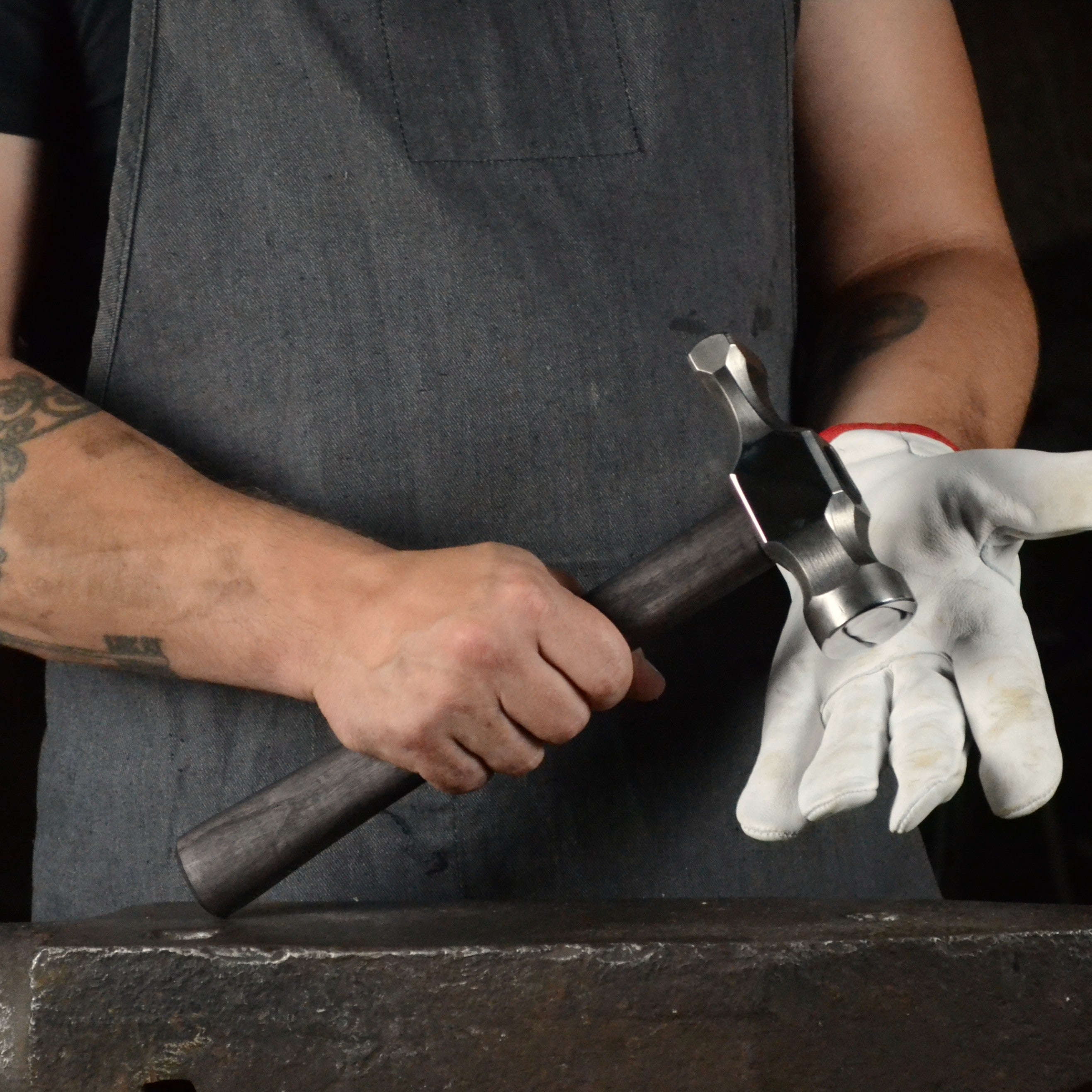 Premium Cross Peen Hammer for Blacksmiths 2 Lbs