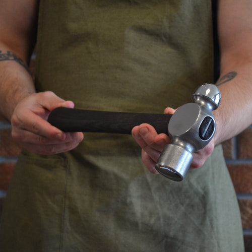 Ball-Peen Hammer with Ergonomic Ashwood Handle