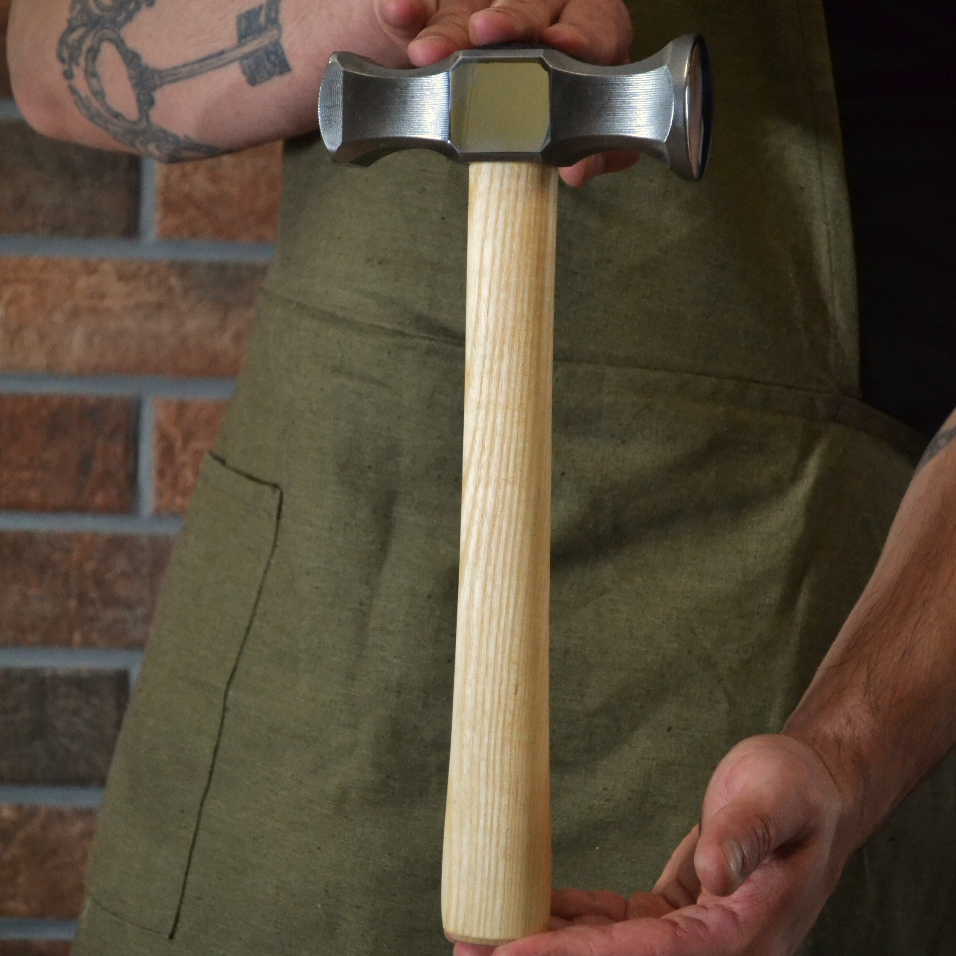 Forged Rounding Hammer for Blacksmith –  AISI 1045 Steel
