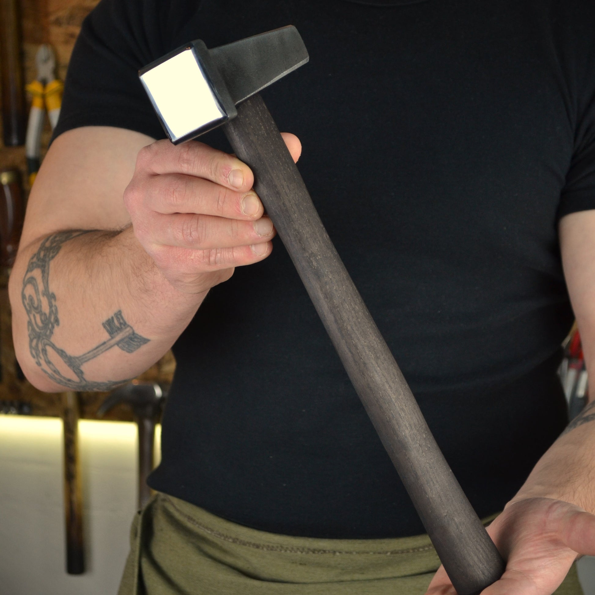 Blacksmith Hammer (Flatter) 2.5lbs – Precision Tool for Professional Forging