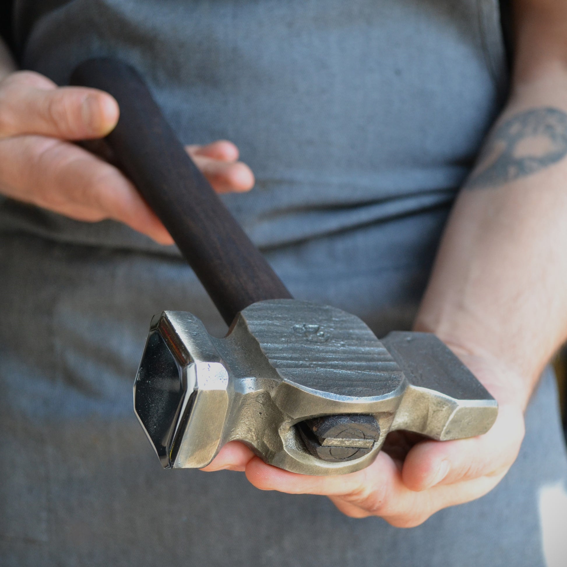 Straight Peen Hammer – Hand-Forged Blacksmith Forging Tool