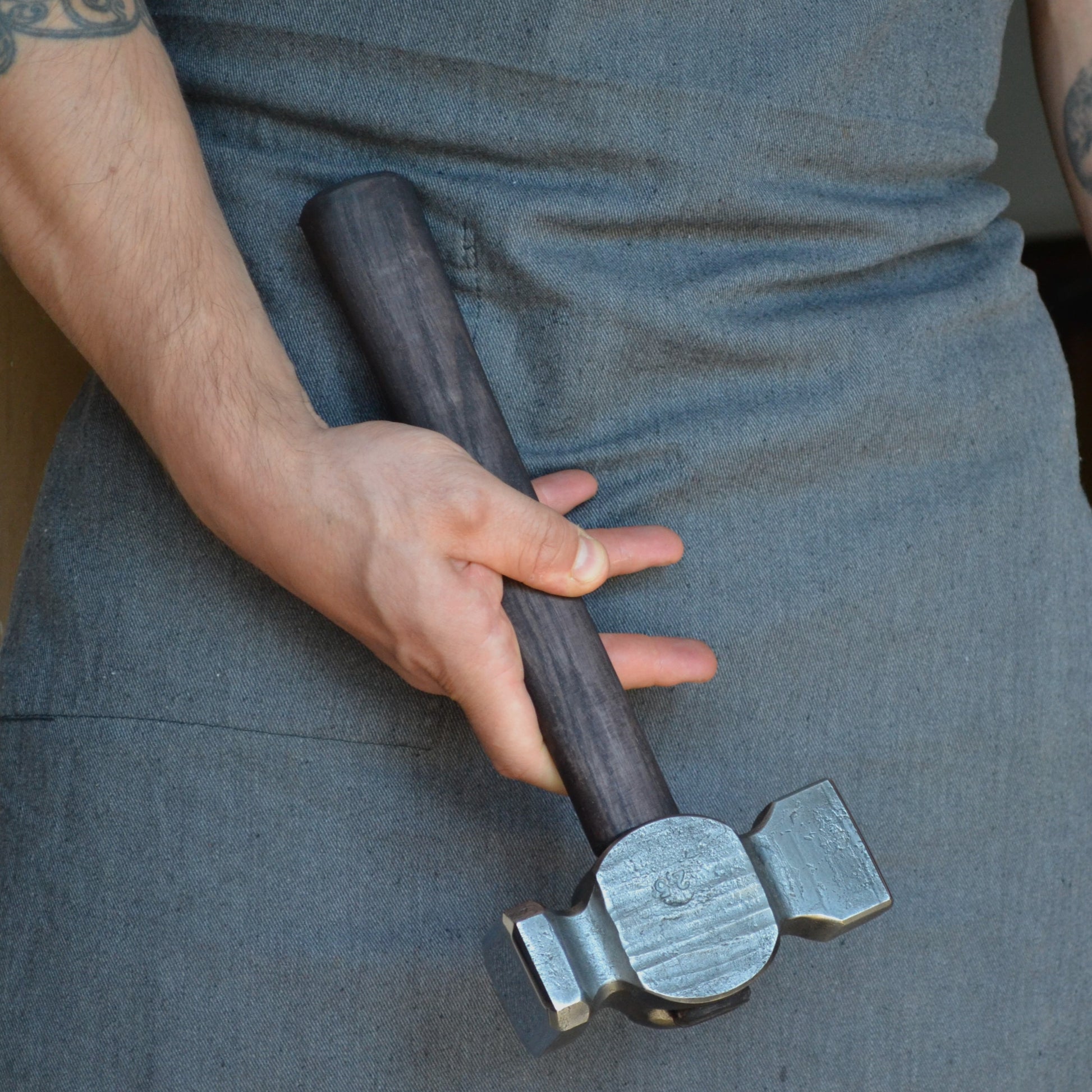 Straight Peen Hammer – Hand-Forged Blacksmith Forging Tool