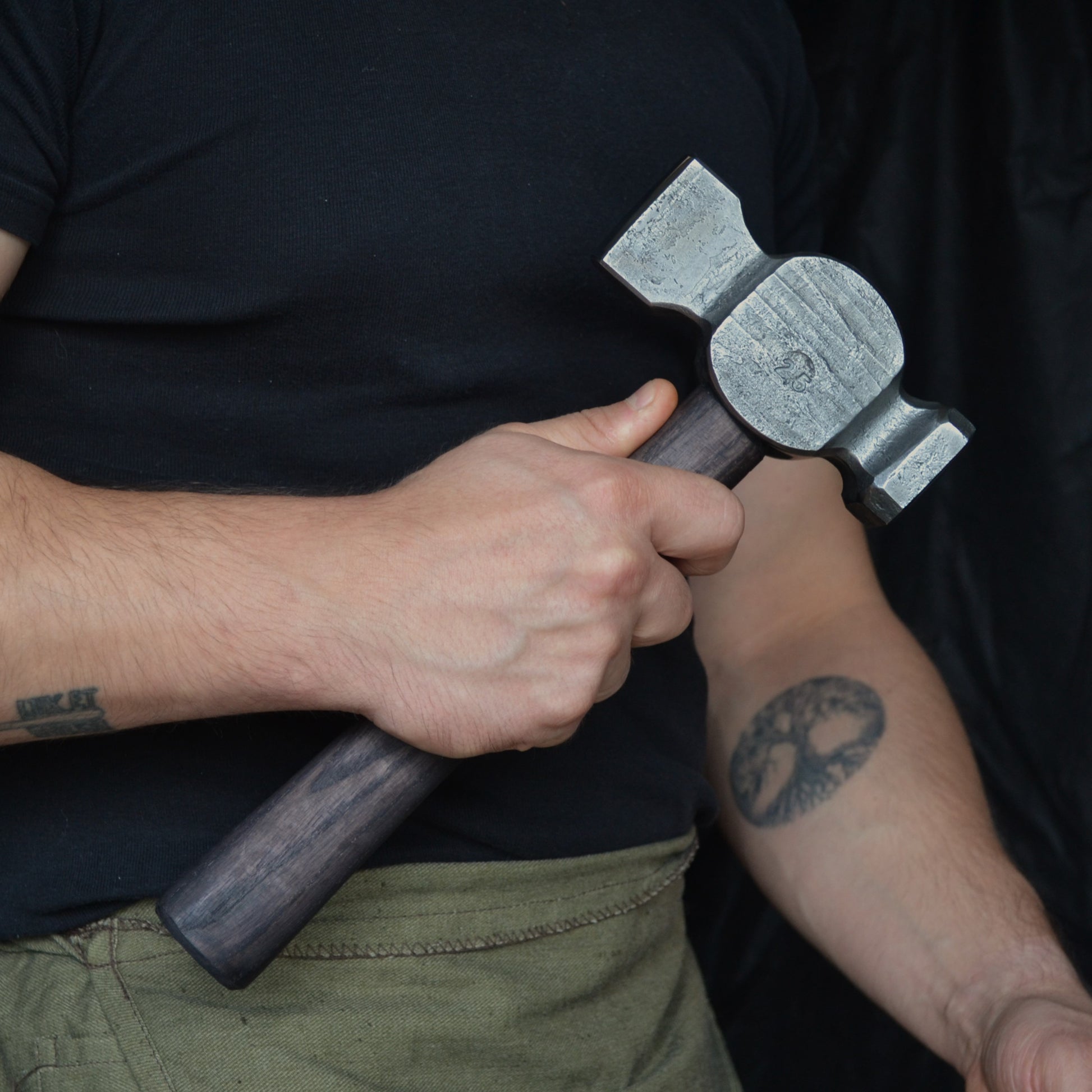 Straight Peen Hammer – Hand-Forged Blacksmith Forging Tool