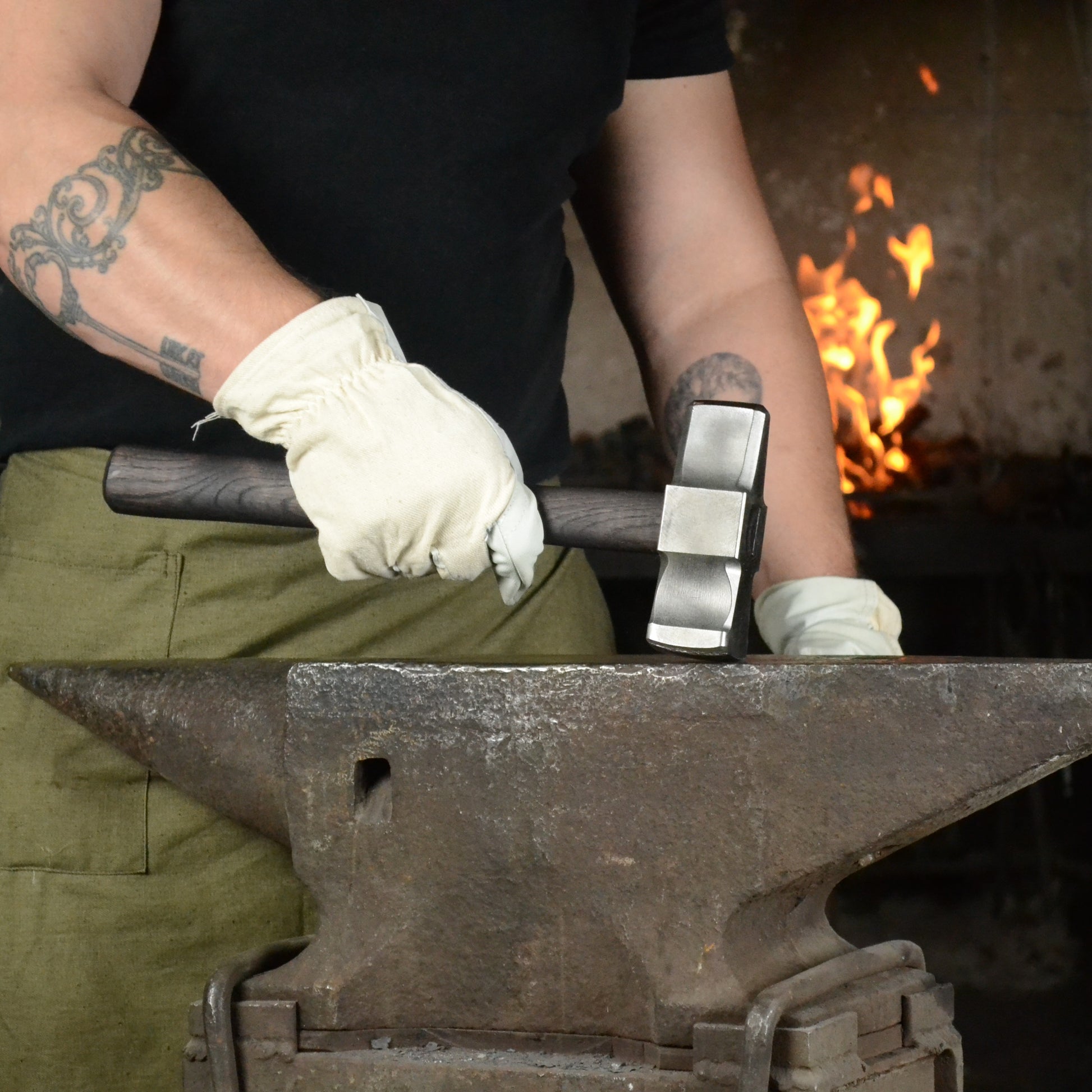 Blacksmith Straight Peen Hammer – 3 lb