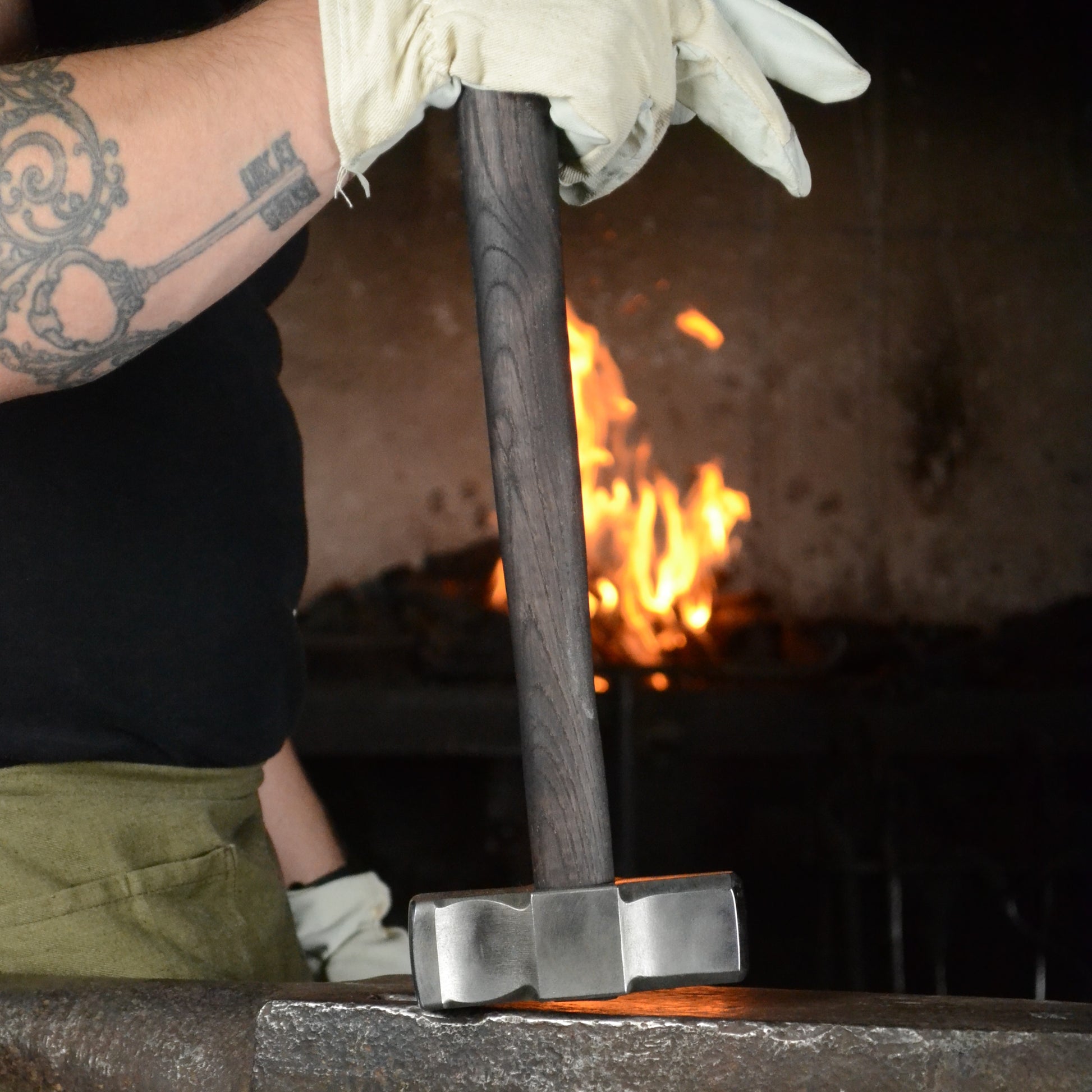 Blacksmith Straight Peen Hammer – 3 lb
