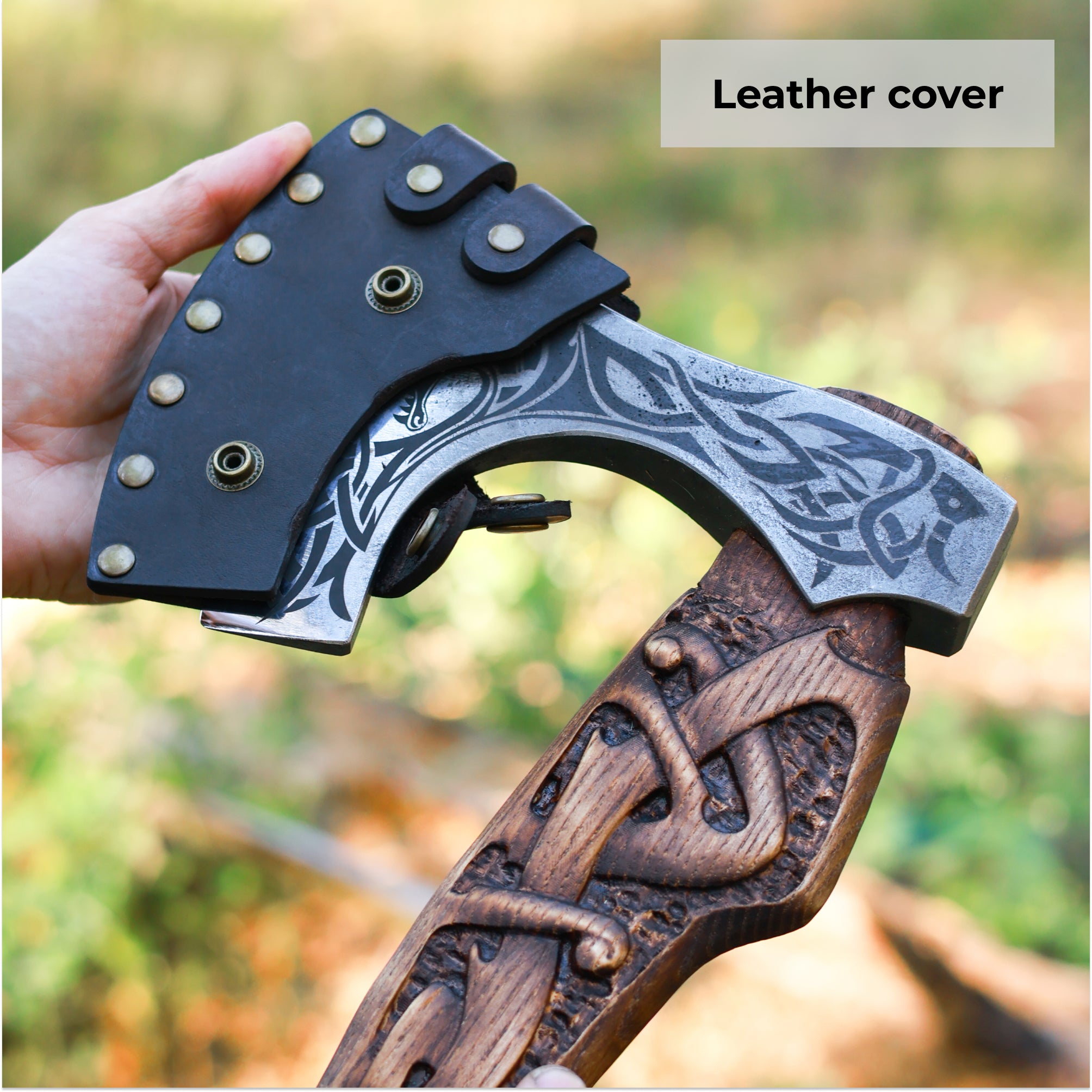 Viking axe handmade Ulfhednar Warriors