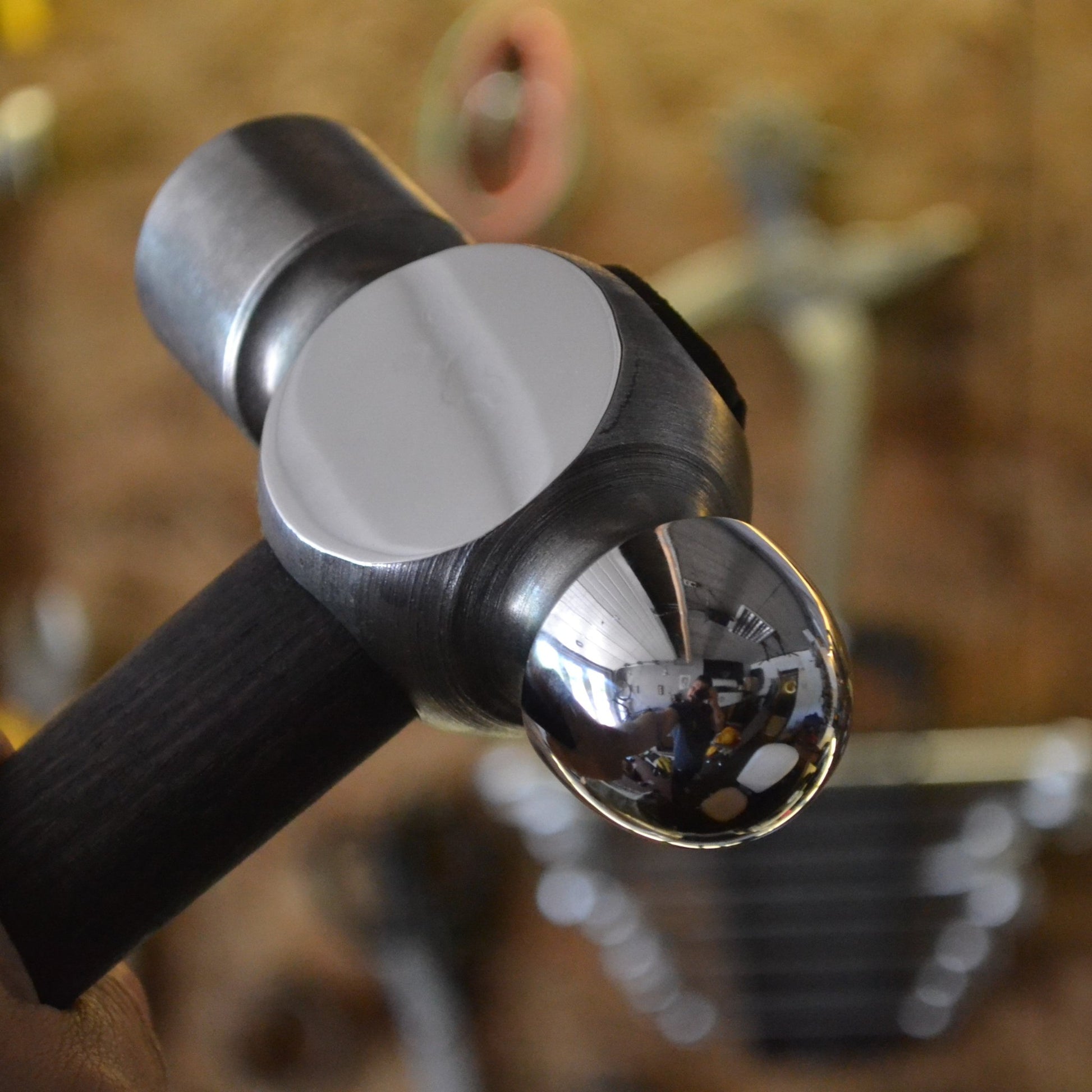 Ball-Peen Hammer with Ergonomic Ashwood Handle - StrictBlacksmith
