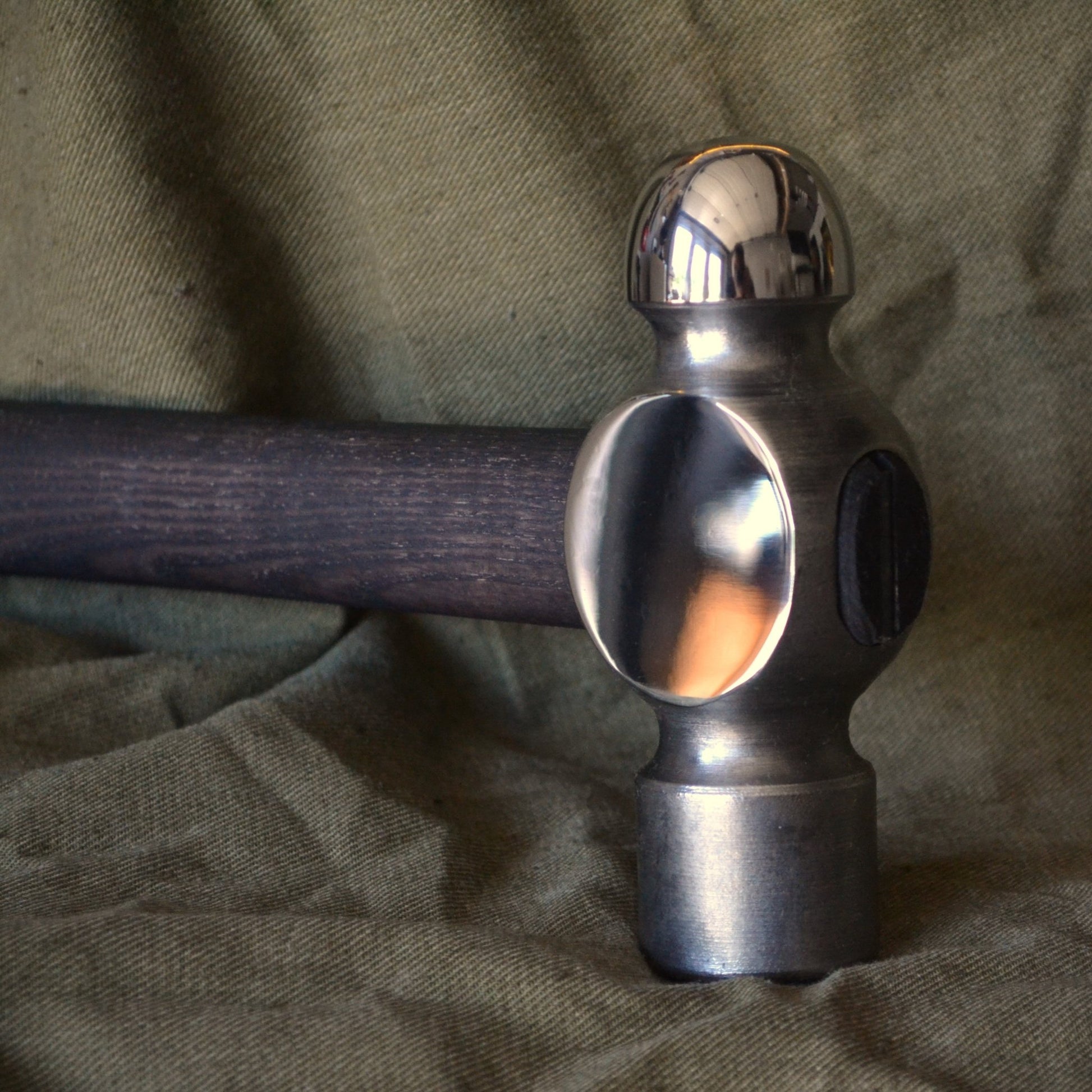Ball-Peen Hammer with Ergonomic Ashwood Handle - StrictBlacksmith