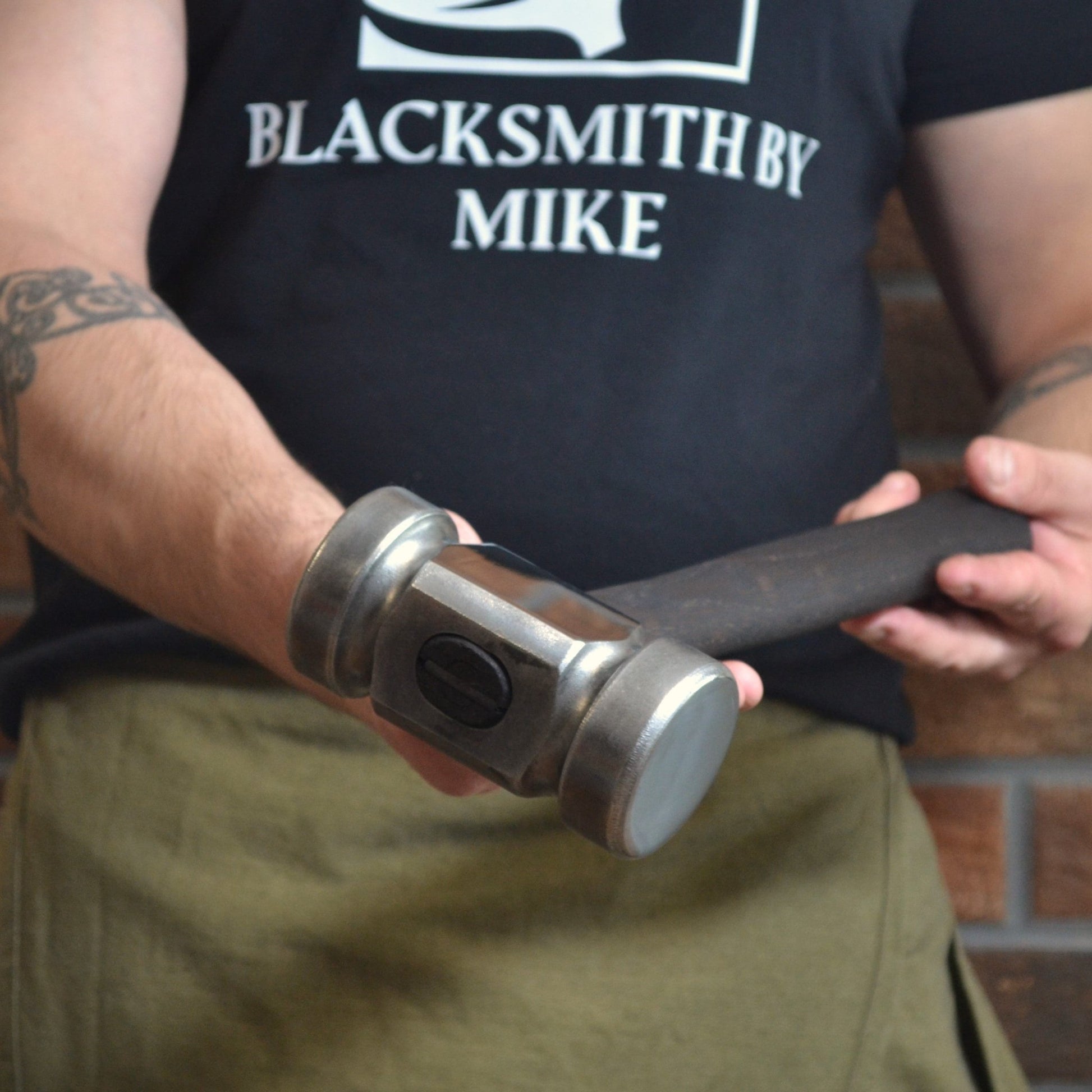 Big Rounding Hammer For Blacksmith - Essential Tool for Blacksmithing - StrictBlacksmith