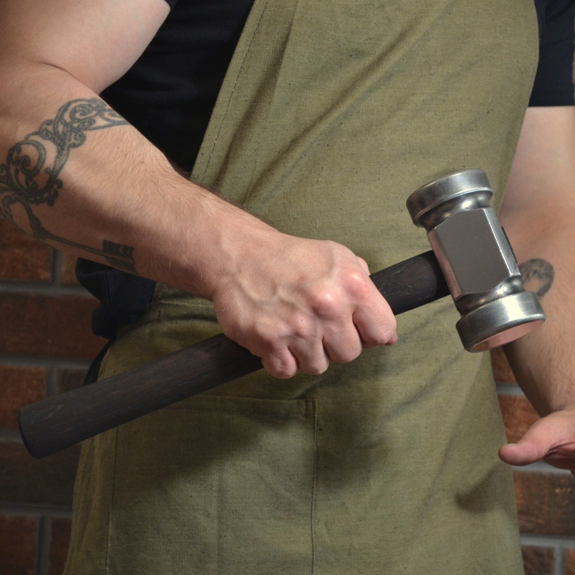 Big Rounding Hammer For Blacksmith - Essential Tool for Blacksmithing - StrictBlacksmith