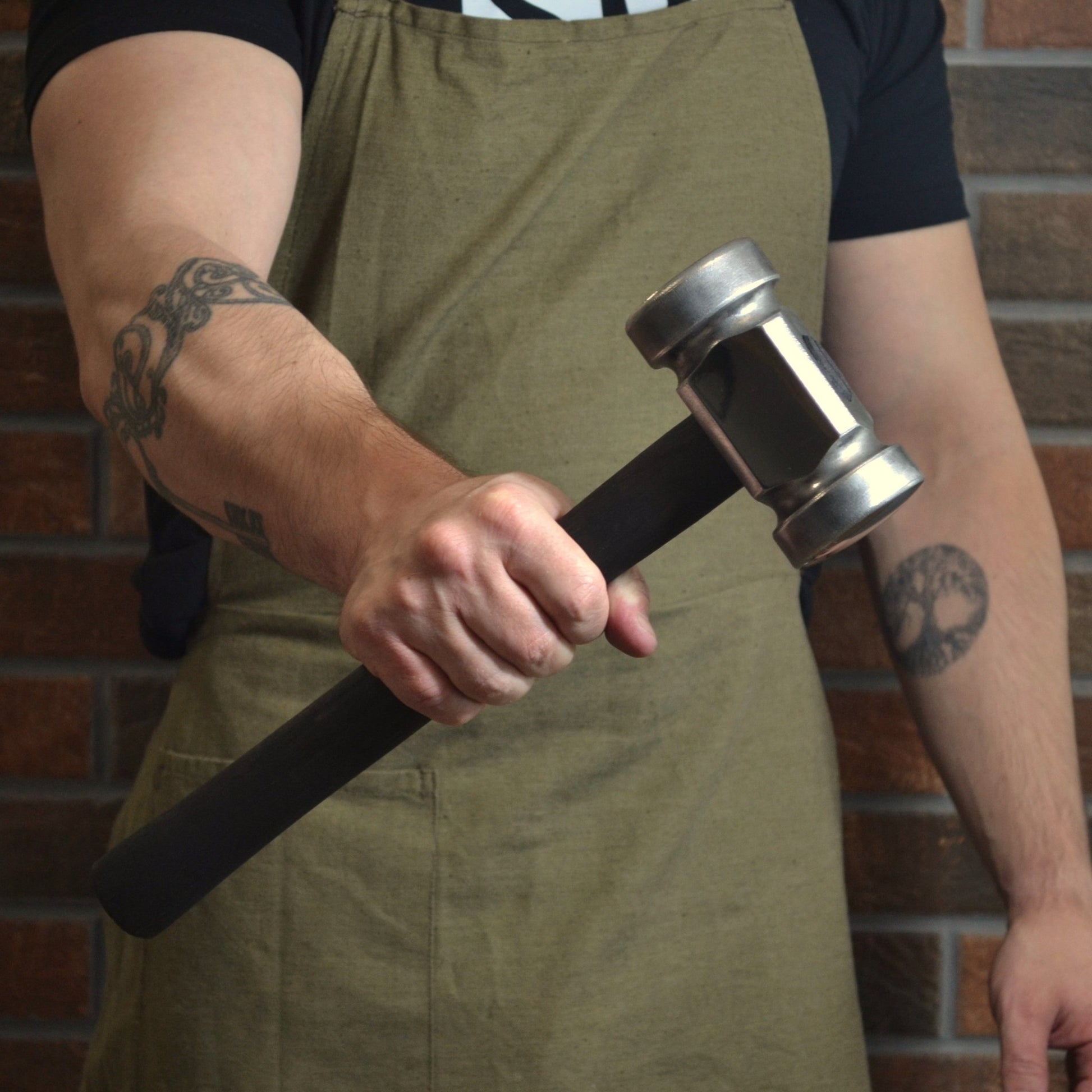 Big Rounding Hammer For Blacksmith - Essential Tool for Blacksmithing - StrictBlacksmith