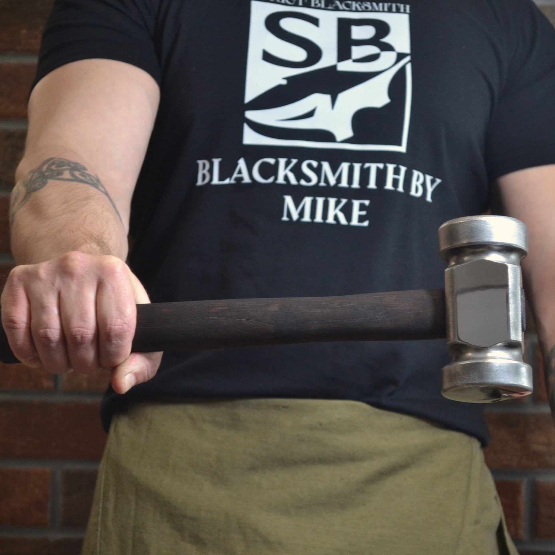 Big Rounding Hammer For Blacksmith - Essential Tool for Blacksmithing - StrictBlacksmith