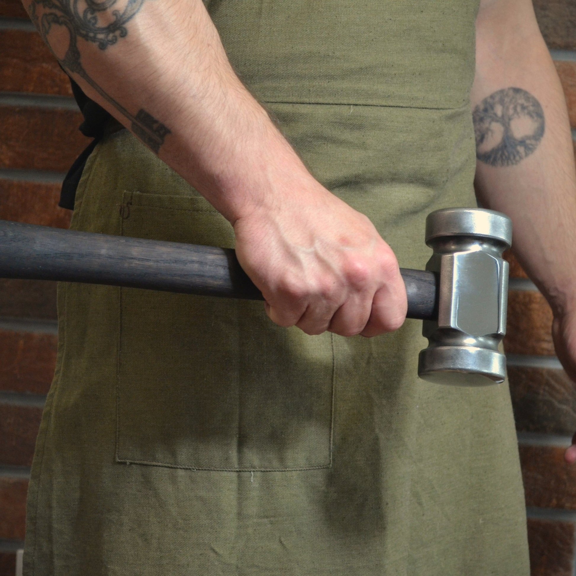 Big Rounding Hammer For Blacksmith - Essential Tool for Blacksmithing - StrictBlacksmith