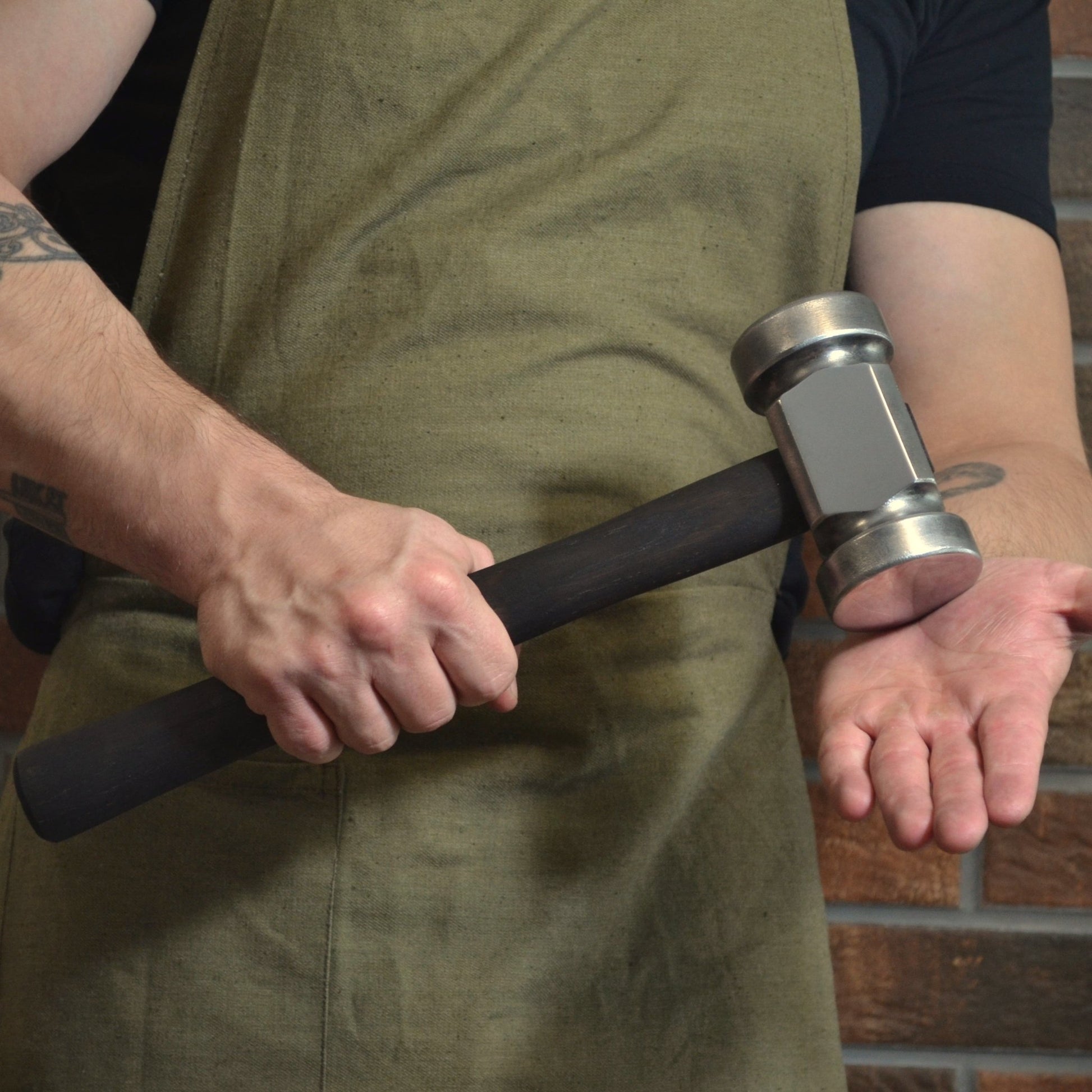 Big Rounding Hammer For Blacksmith - Essential Tool for Blacksmithing - StrictBlacksmith