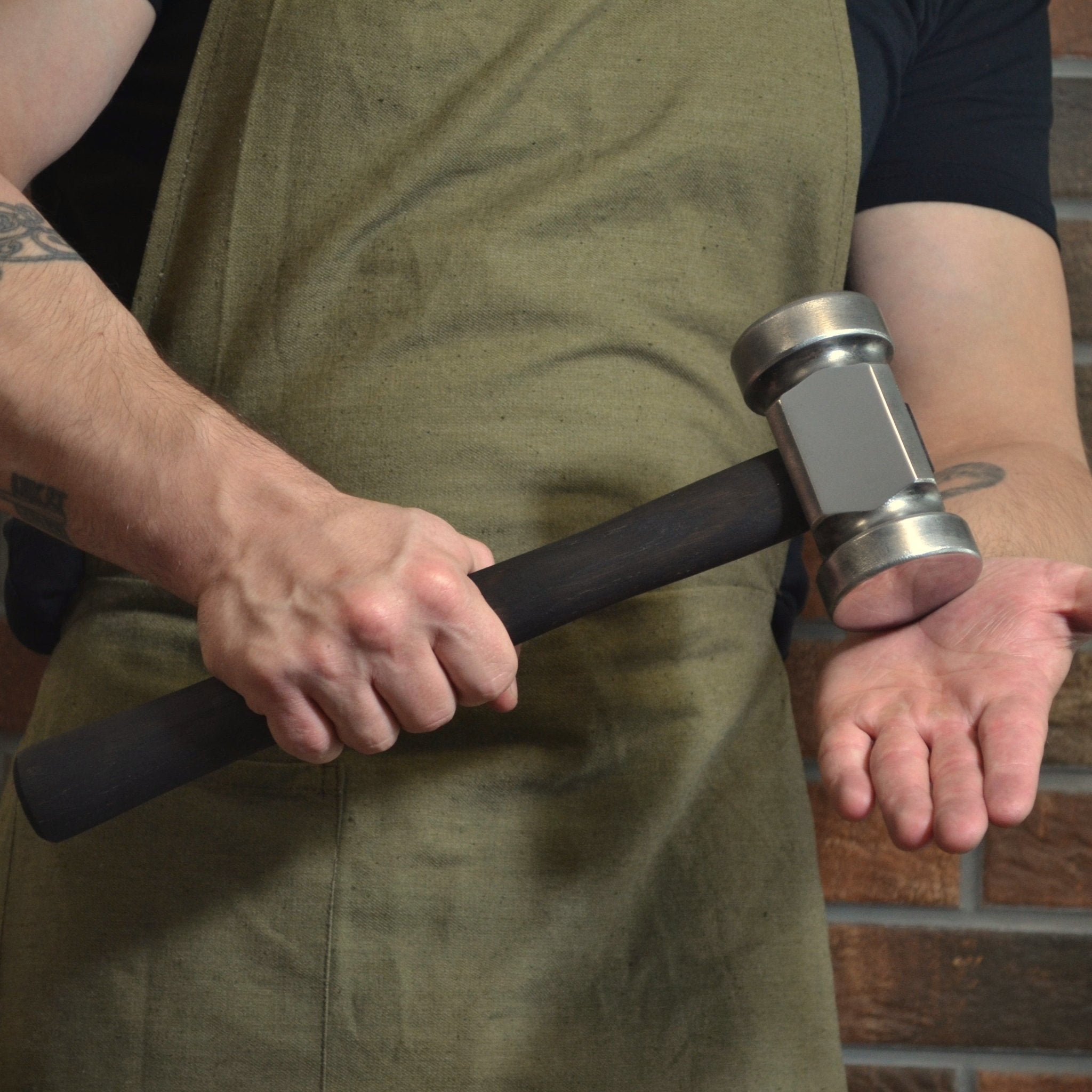 Big Rounding Hammer For Blacksmith - Essential Tool for Blacksmithing - StrictBlacksmith