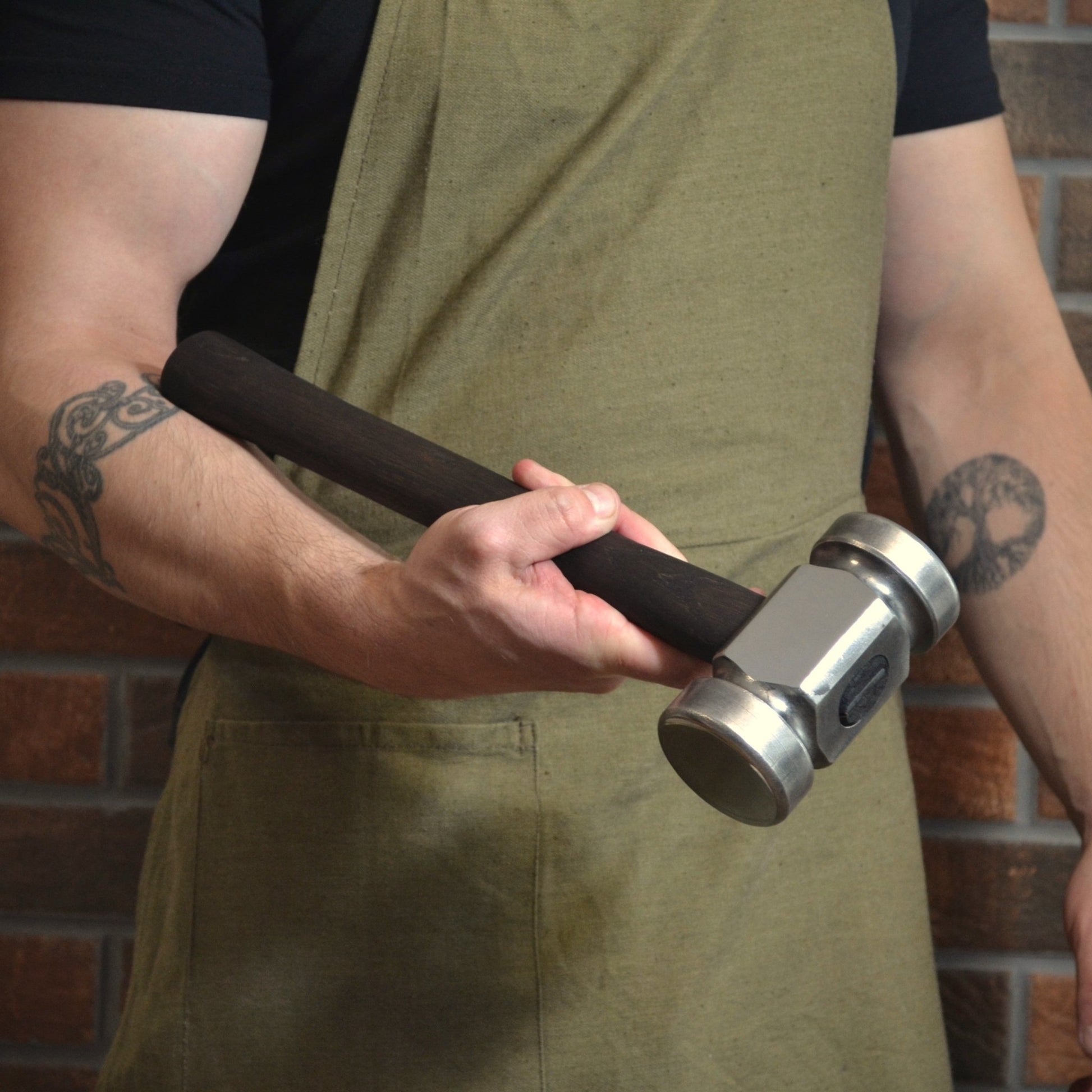 Big Rounding Hammer For Blacksmith - Essential Tool for Blacksmithing - StrictBlacksmith