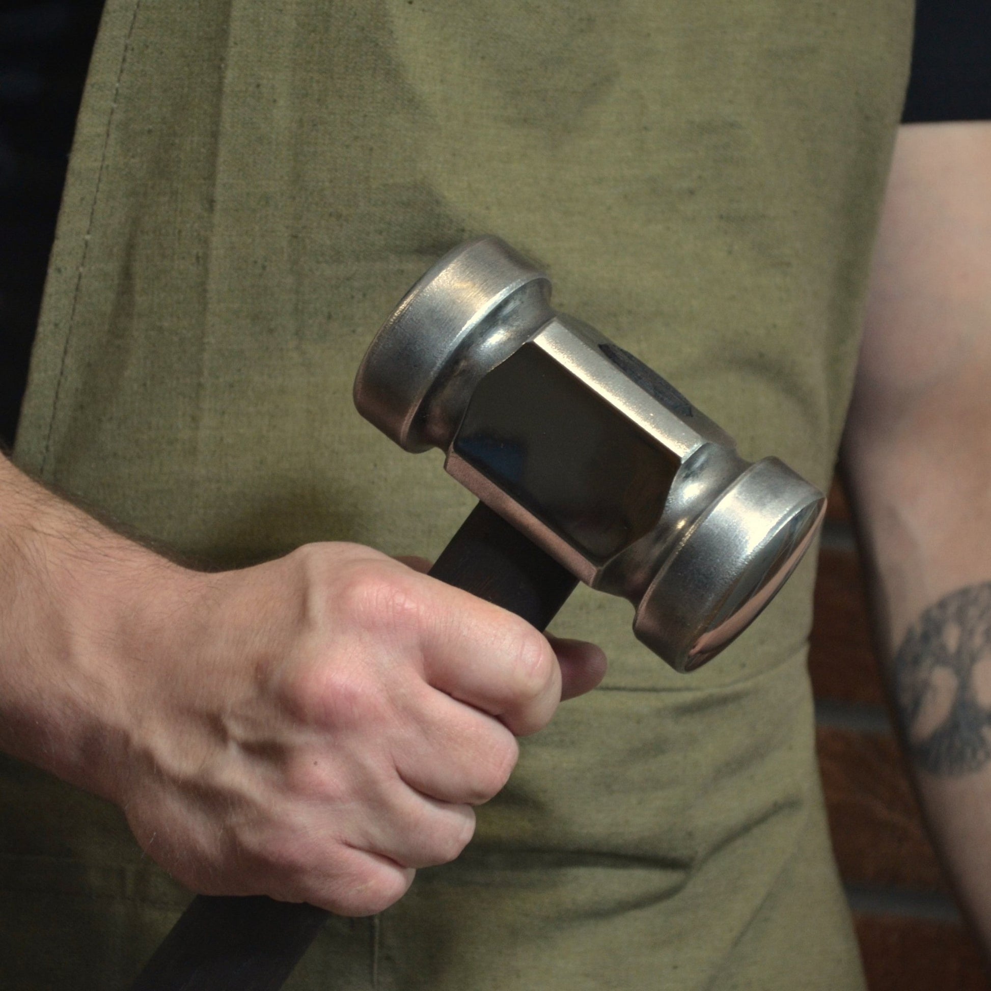 Big Rounding Hammer For Blacksmith - Essential Tool for Blacksmithing - StrictBlacksmith