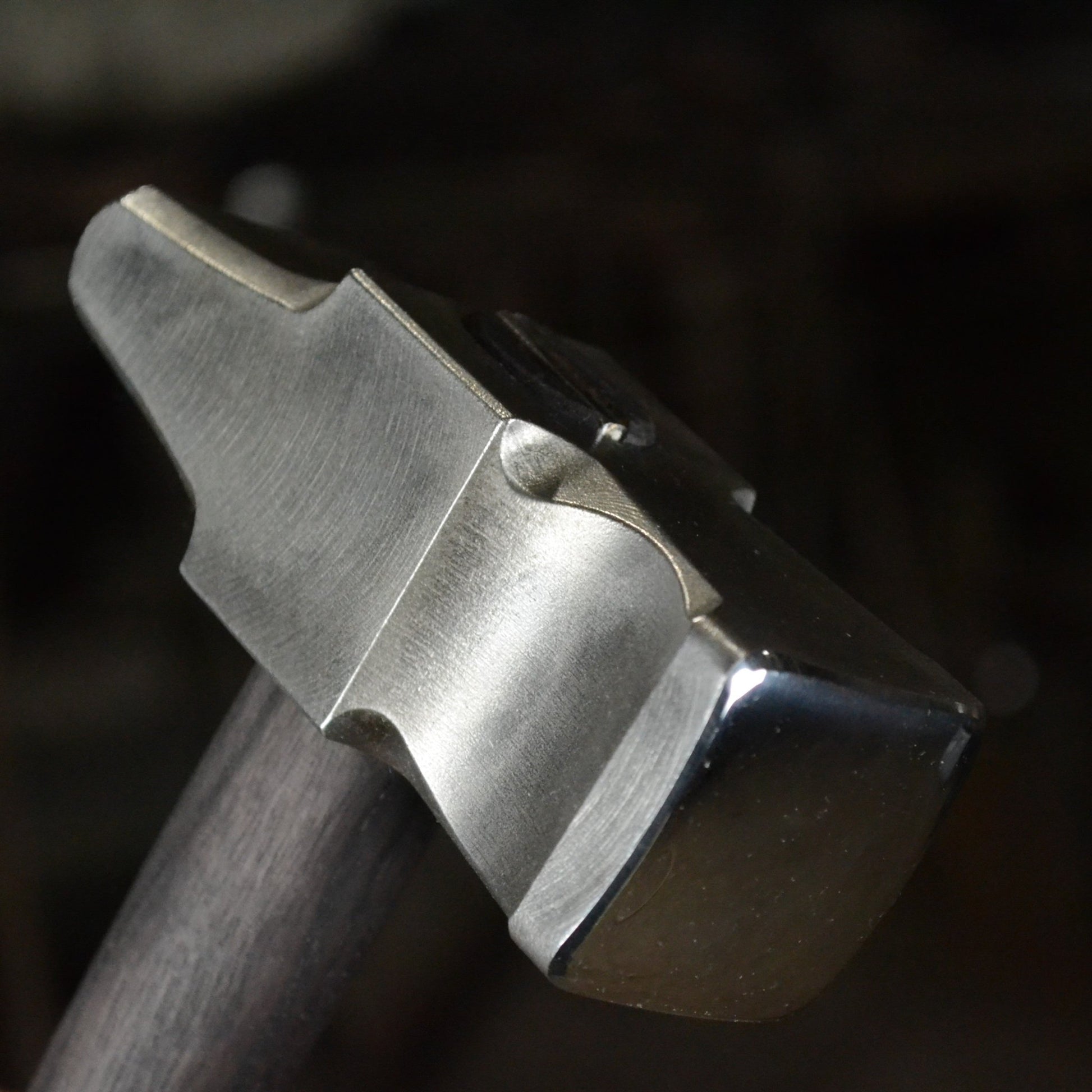 Blacksmith Cross Peen Hammer – Hand Forged AISI 1080 High Carbon Steel – 3lbs – 54–55 HRC - StrictBlacksmith