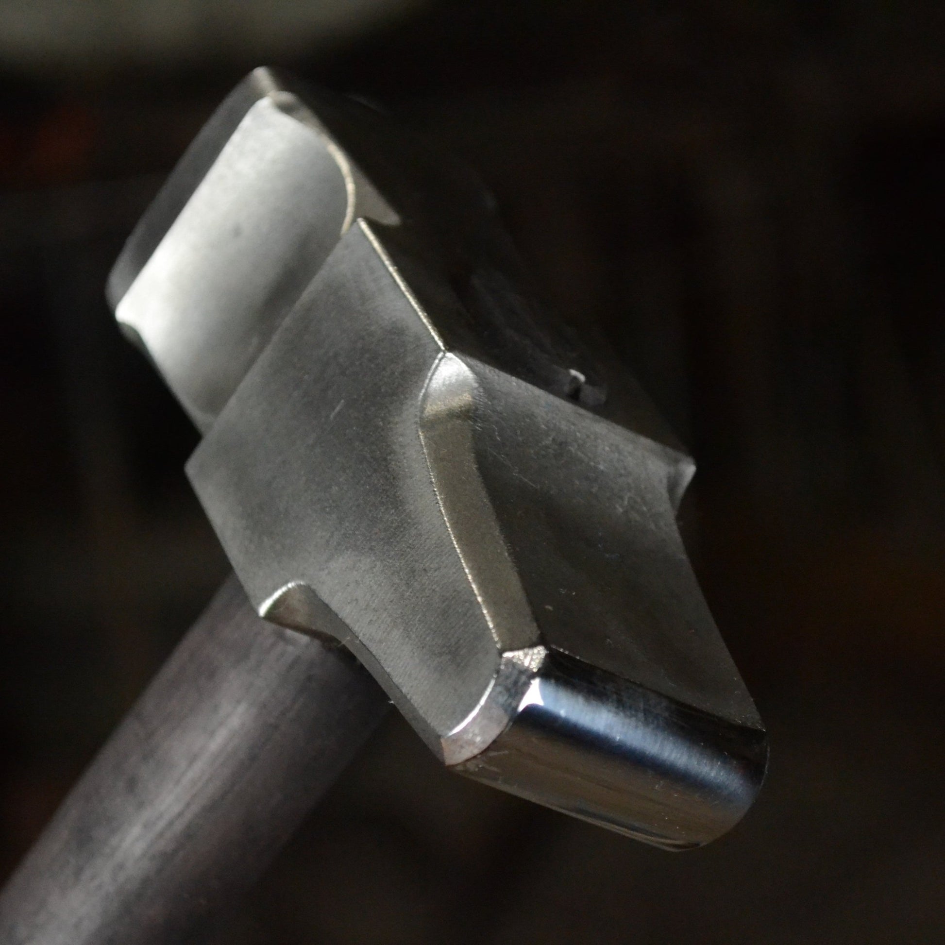 Blacksmith Cross Peen Hammer – Hand Forged AISI 1080 High Carbon Steel – 3lbs – 54–55 HRC - StrictBlacksmith