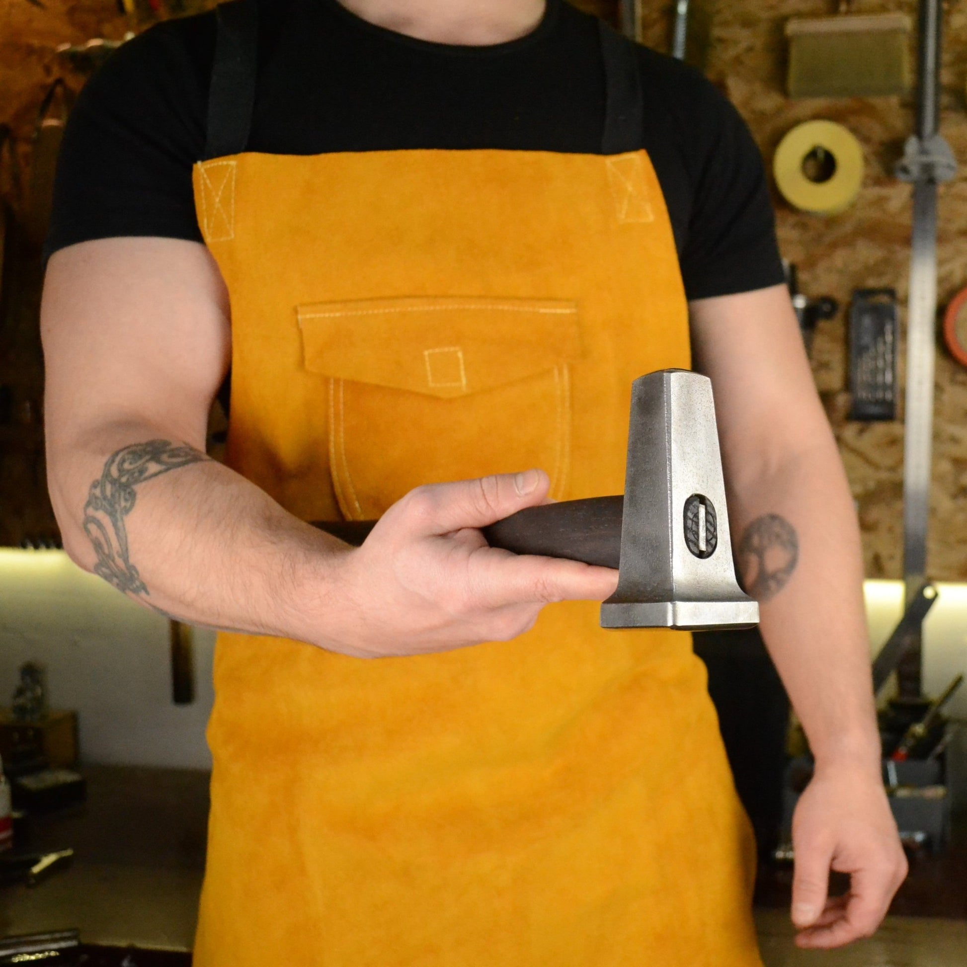Blacksmith Hammer (Flatter) 2.5lbs – Precision Tool for Professional Forging - StrictBlacksmith