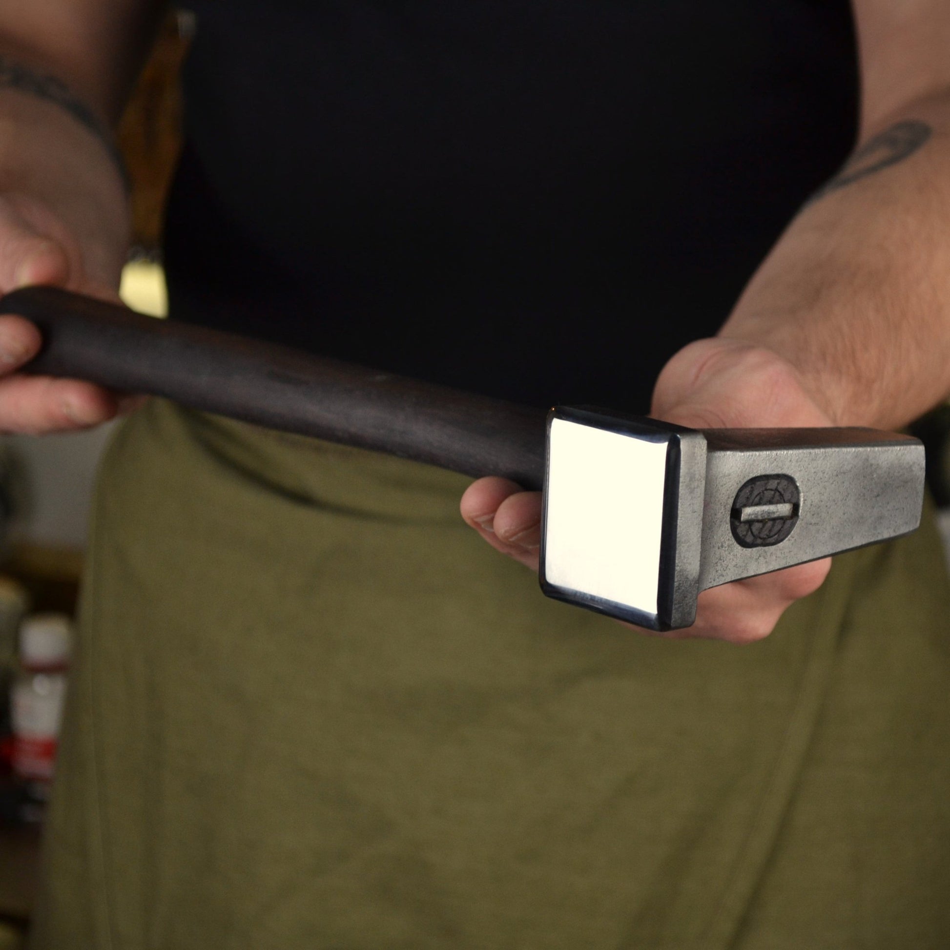 Blacksmith Hammer (Flatter) 2.5lbs – Precision Tool for Professional Forging - StrictBlacksmith