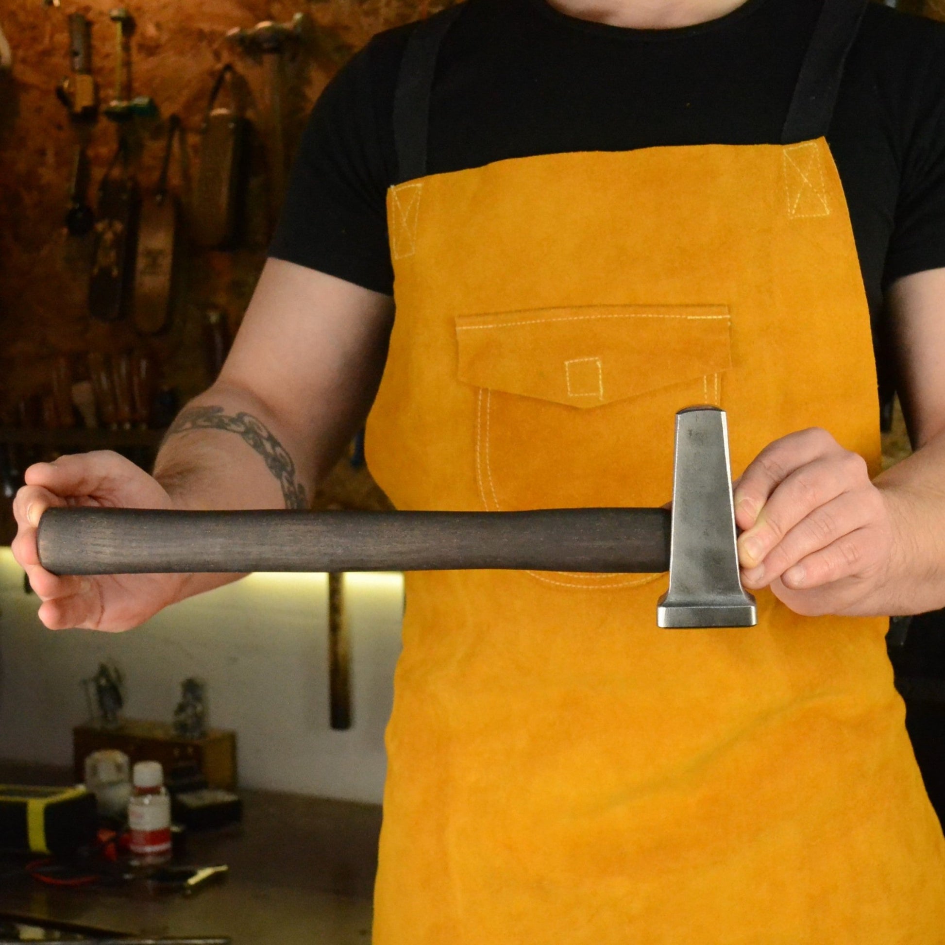 Blacksmith Hammer (Flatter) 2.5lbs – Precision Tool for Professional Forging - StrictBlacksmith