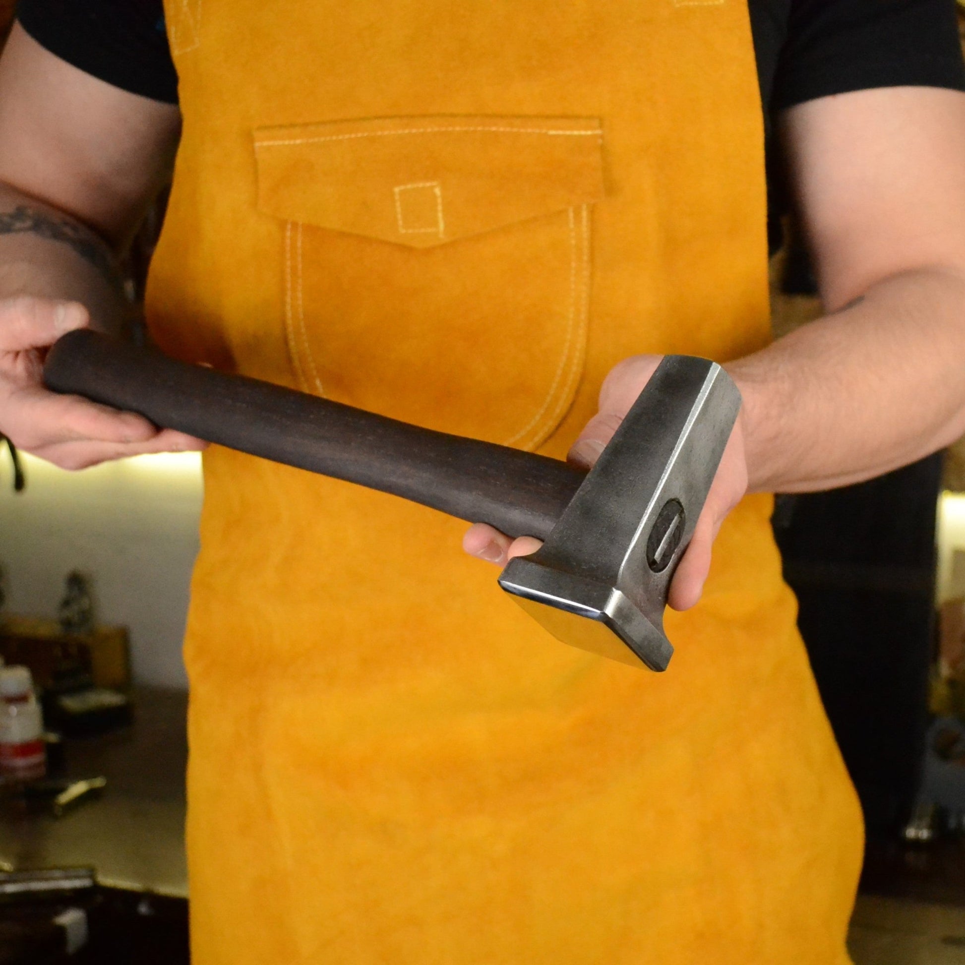 Blacksmith Hammer (Flatter) 2.5lbs – Precision Tool for Professional Forging - StrictBlacksmith