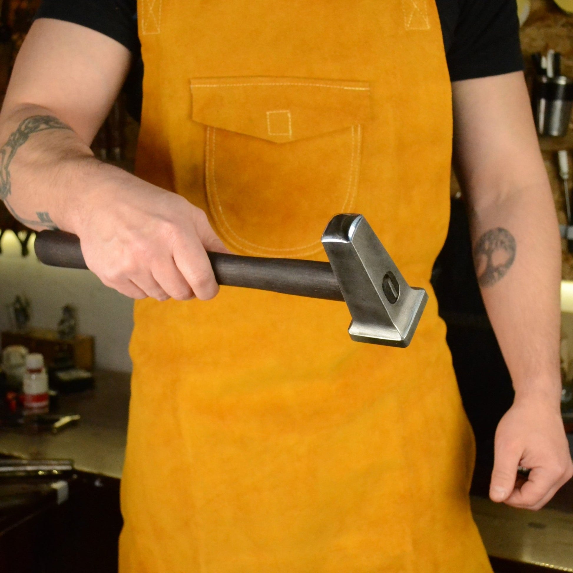 Blacksmith Hammer (Flatter) 2.5lbs – Precision Tool for Professional Forging - StrictBlacksmith