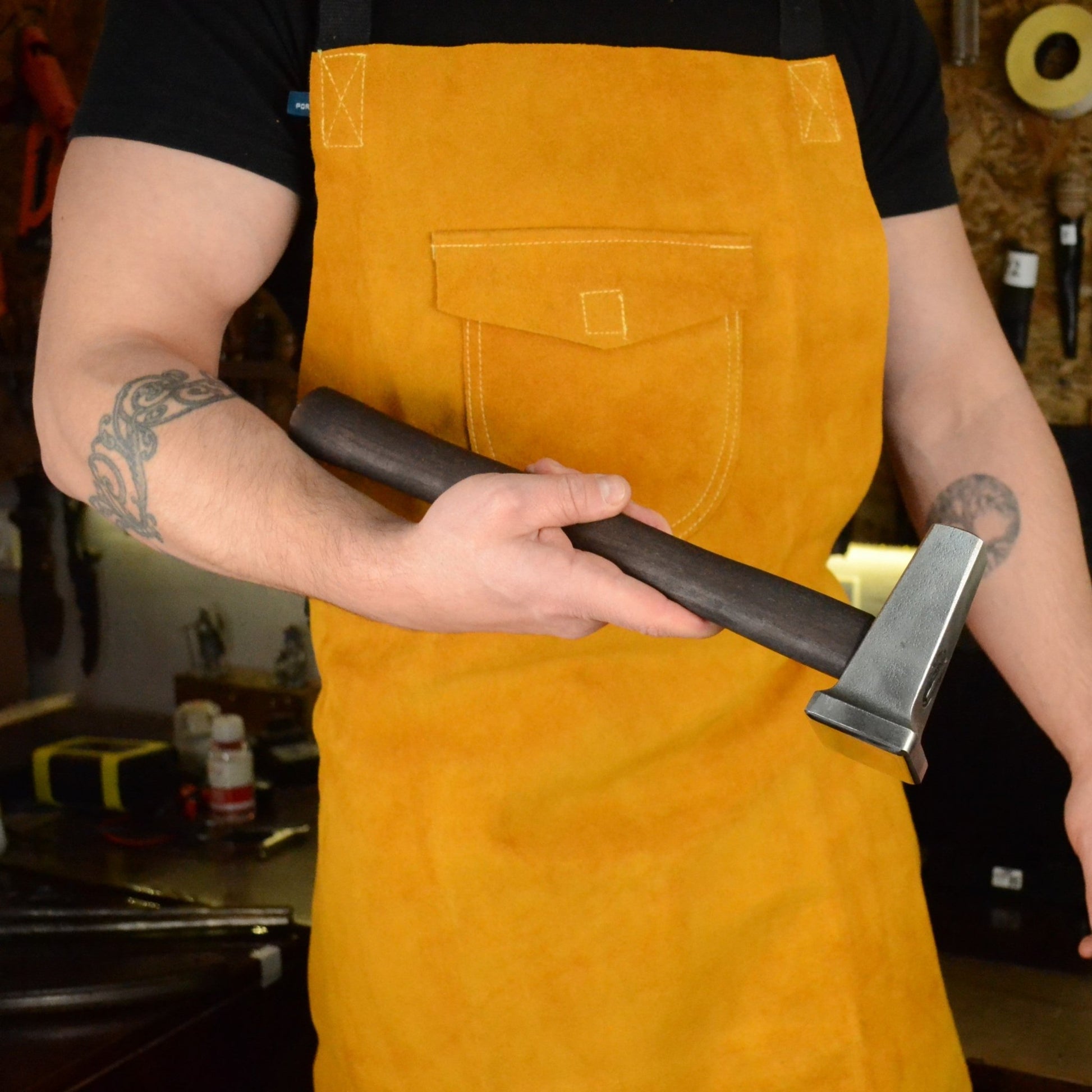Blacksmith Hammer (Flatter) 2.5lbs – Precision Tool for Professional Forging - StrictBlacksmith