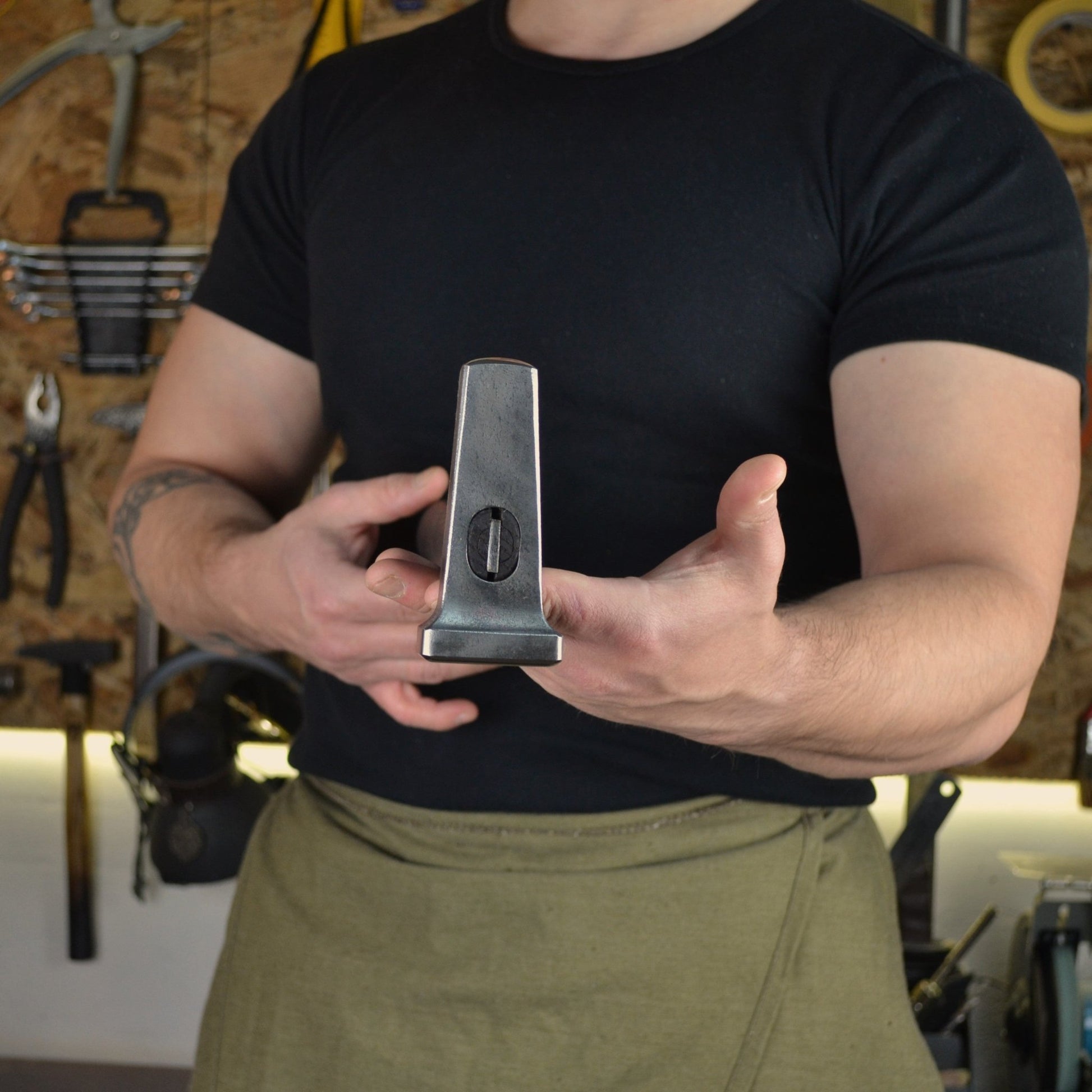 Blacksmith Hammer (Flatter) 2.5lbs – Precision Tool for Professional Forging - StrictBlacksmith