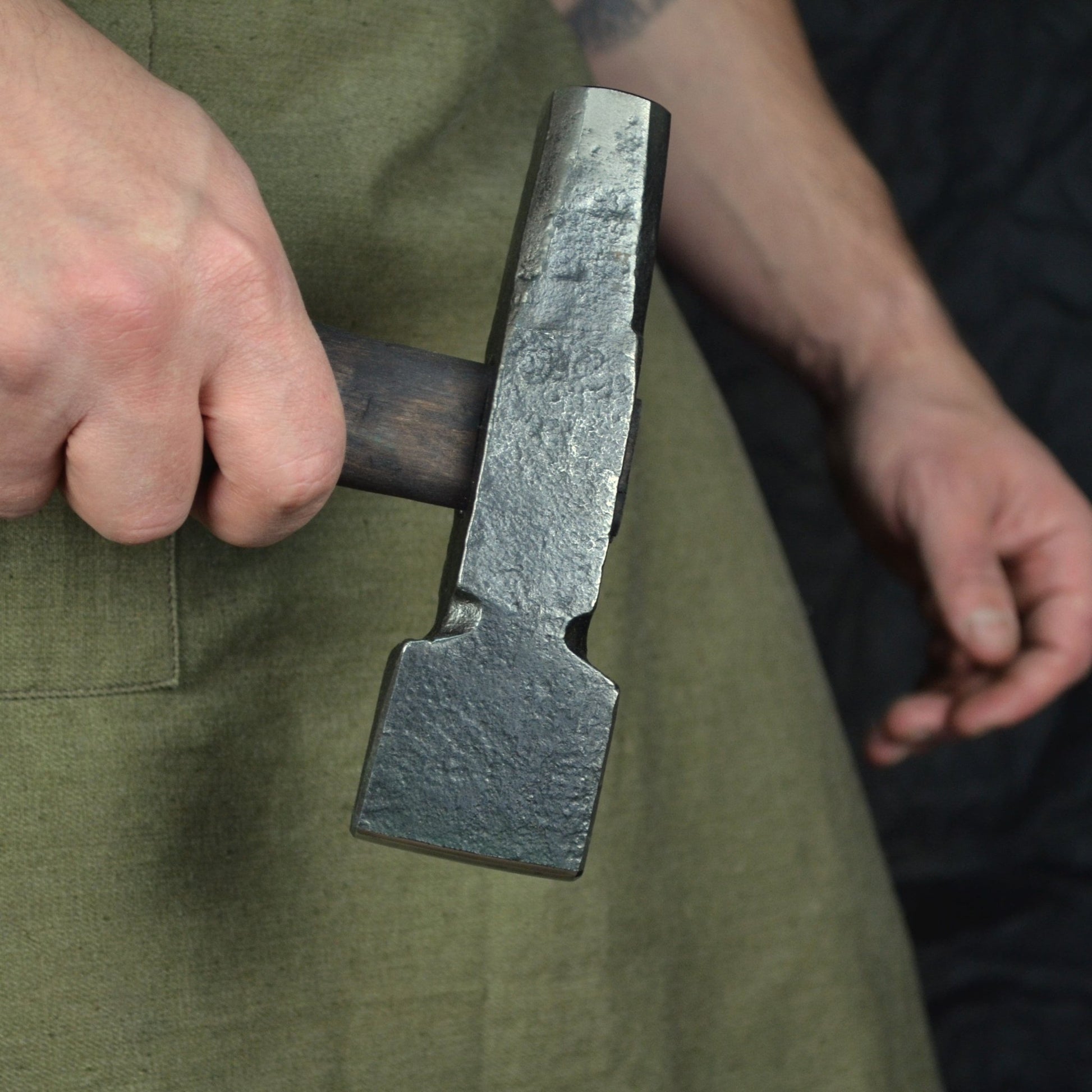 Blacksmith Top Fuller Hammer 2.4lbs - Premium Blacksmithing Tools - StrictBlacksmith