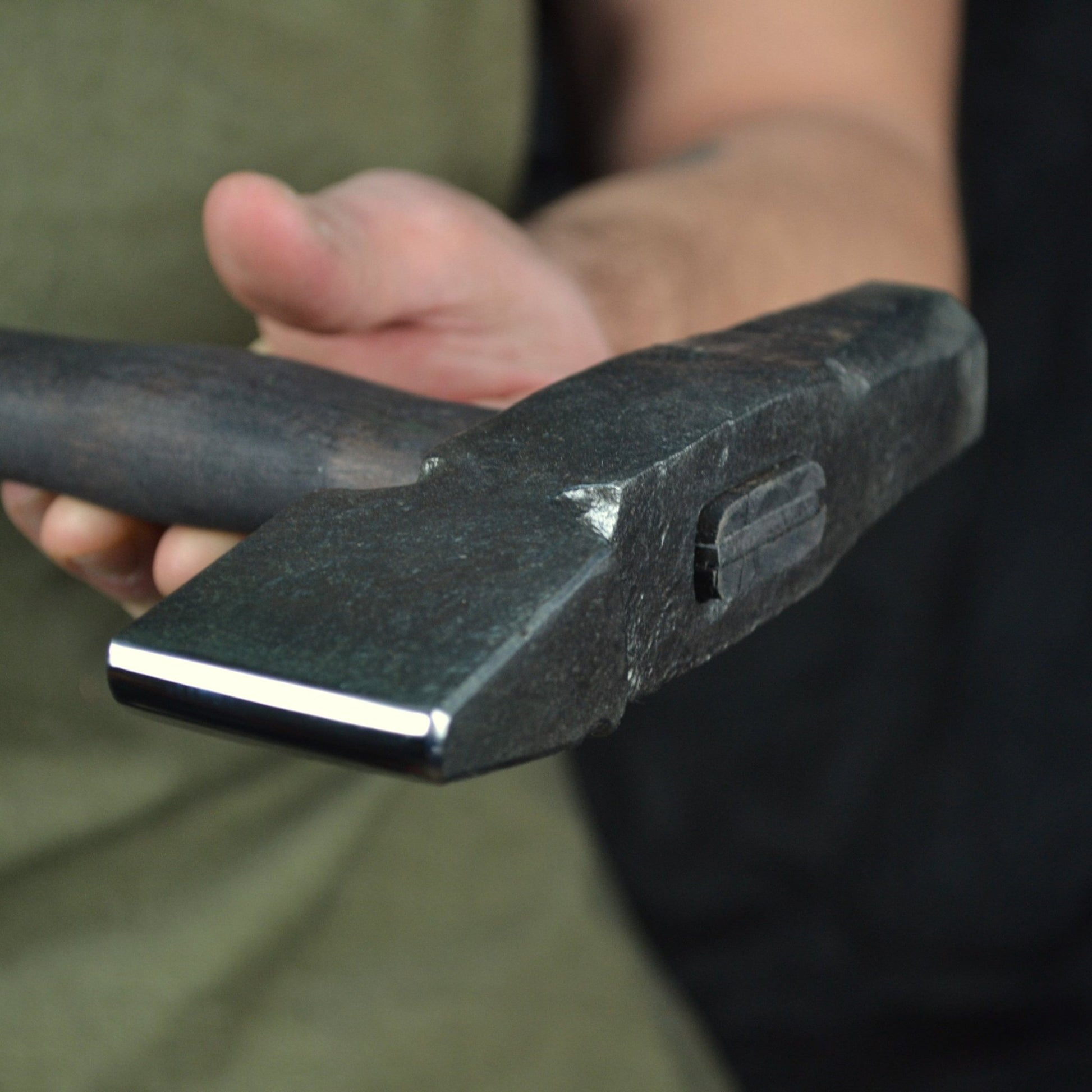 Blacksmith Top Fuller Hammer 2.4lbs - Premium Blacksmithing Tools - StrictBlacksmith