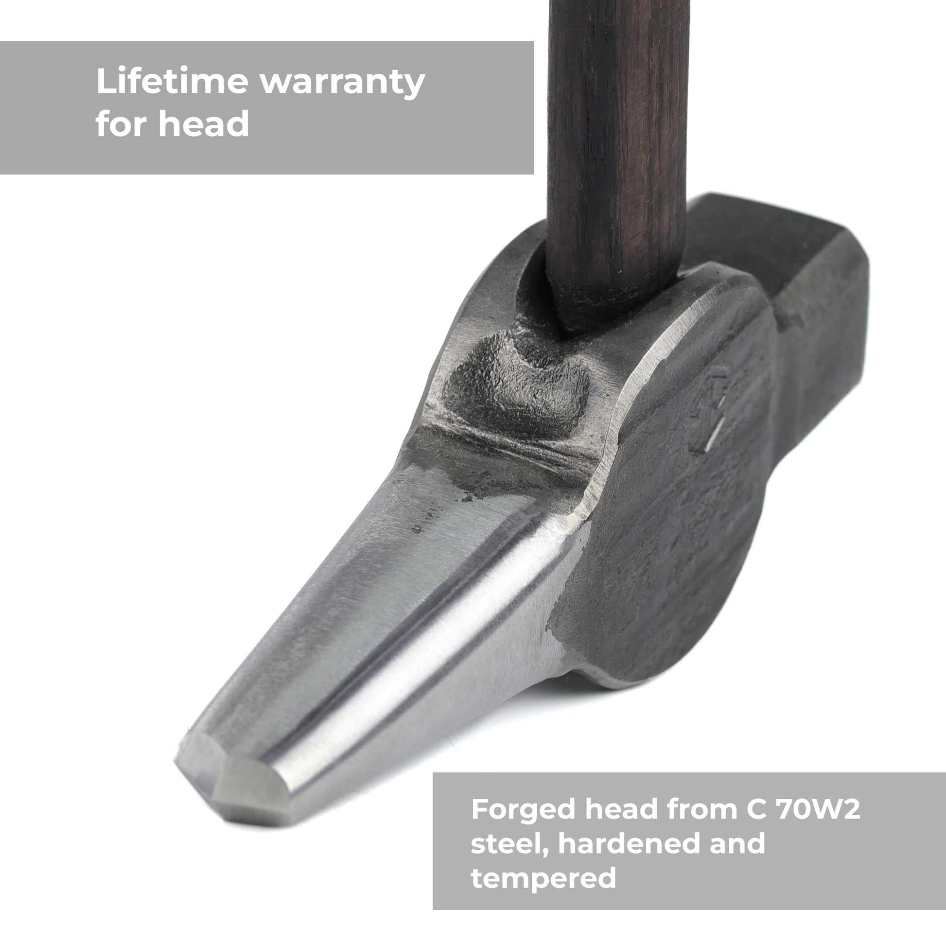 Blacksmithing Eye Punch Hammer for Hot Forging 2.5 lbs - StrictBlacksmith